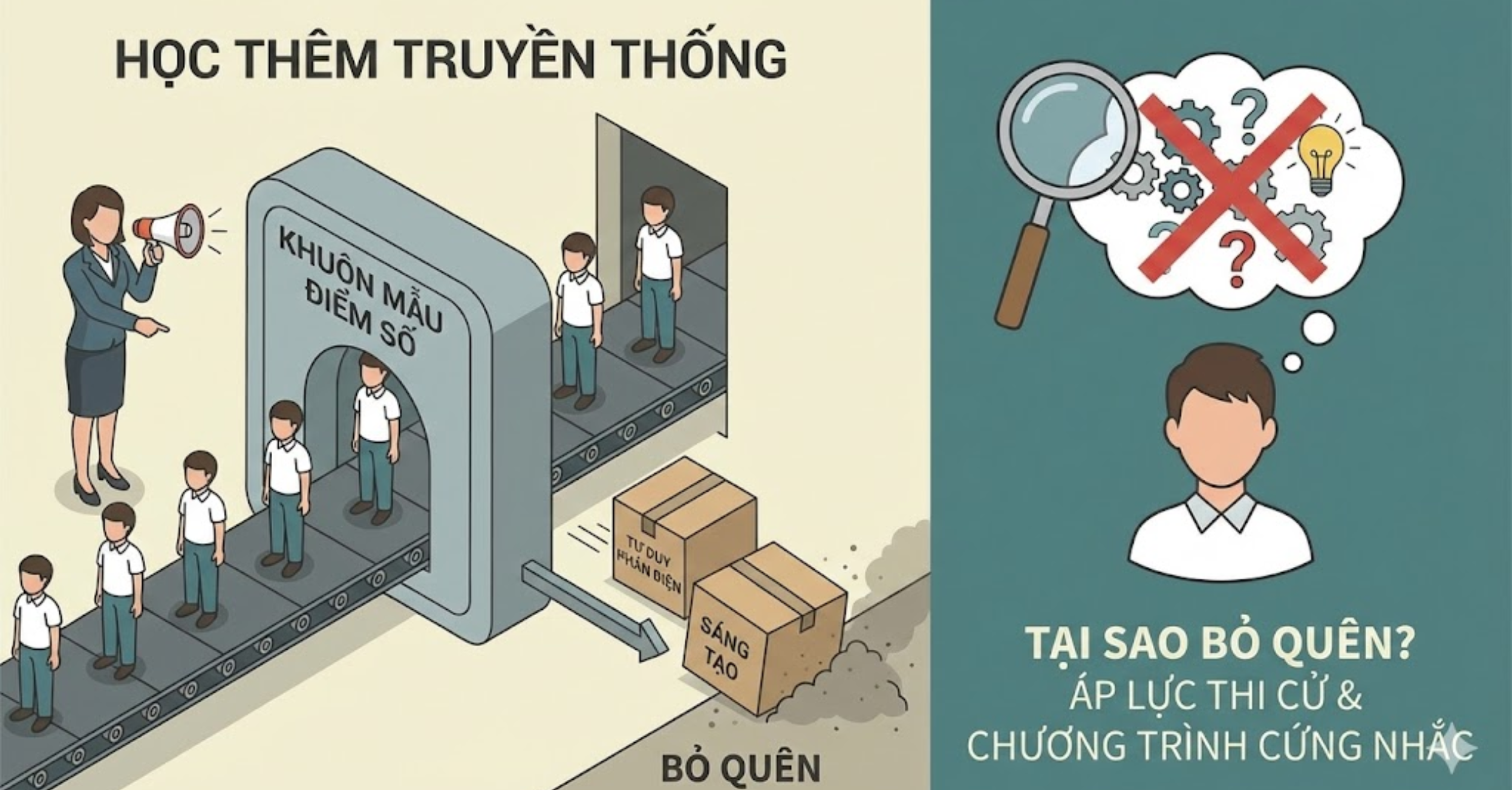 Tại sao học thêm truyền thống bỏ quên kỹ năng này?
