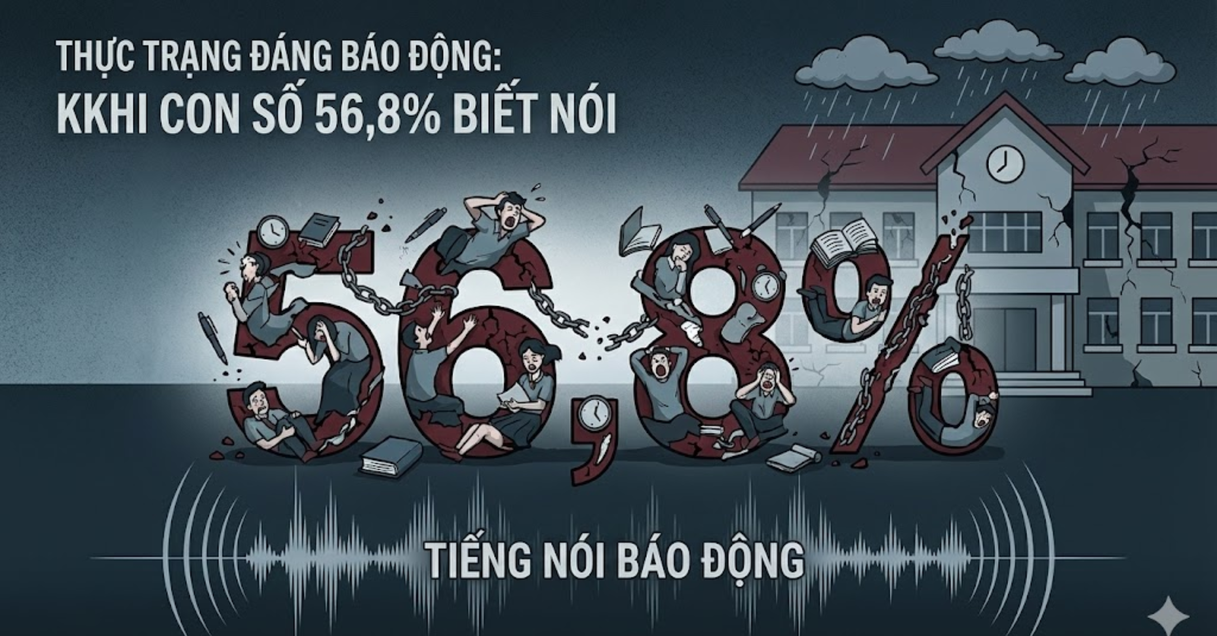 Thực trạng đáng báo động: Khi con số 56,8% biết nói
