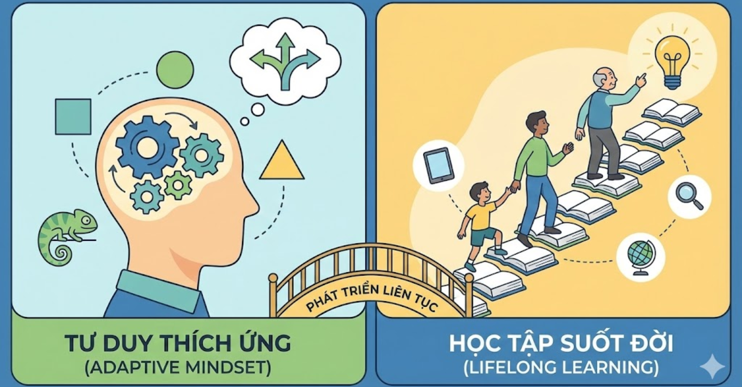 Tư duy thích ứng và học tập suốt đời (Adaptive Mindset & Lifelong Learning)