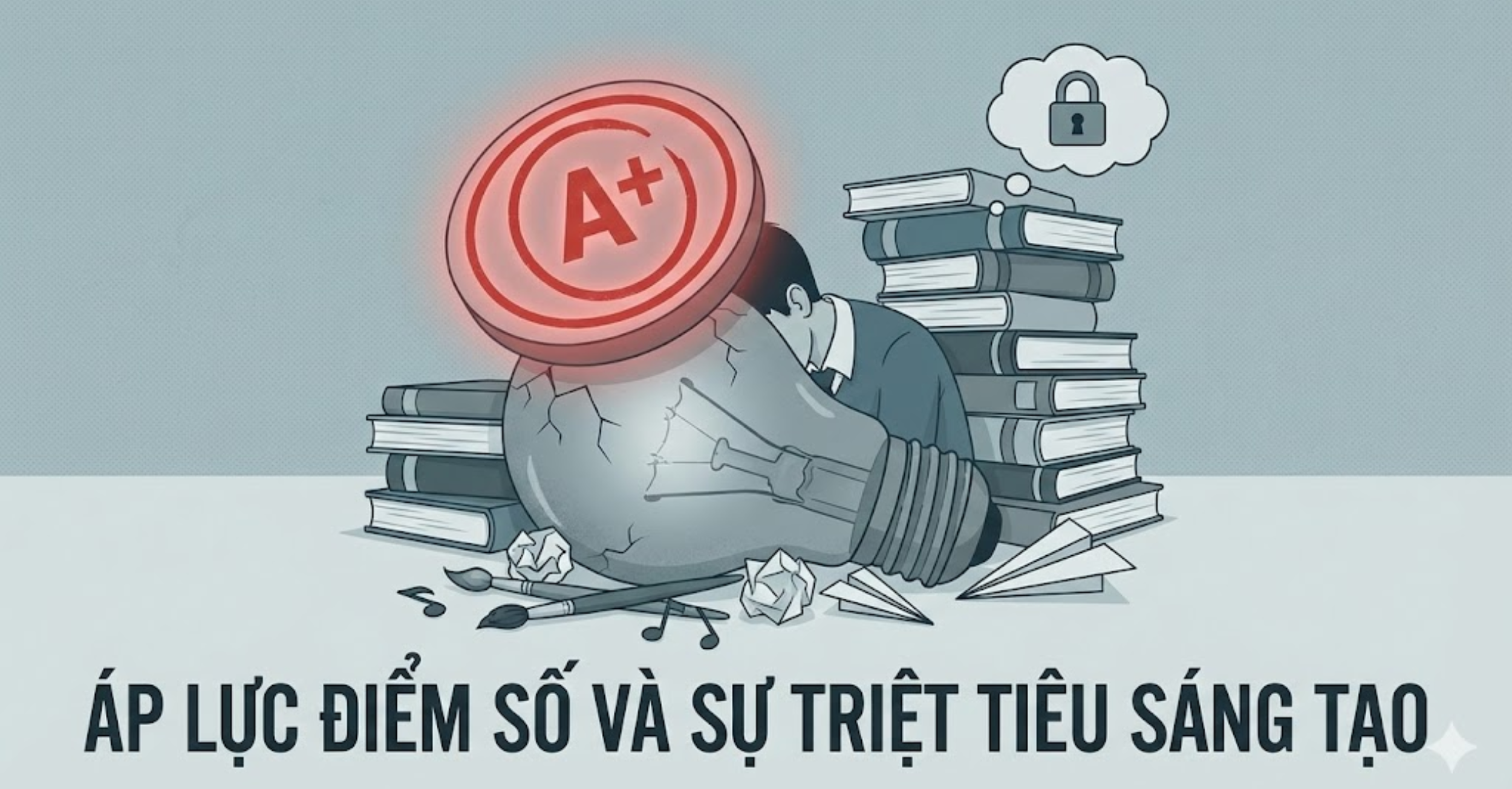 Áp lực điểm số và sự triệt tiêu sáng tạo