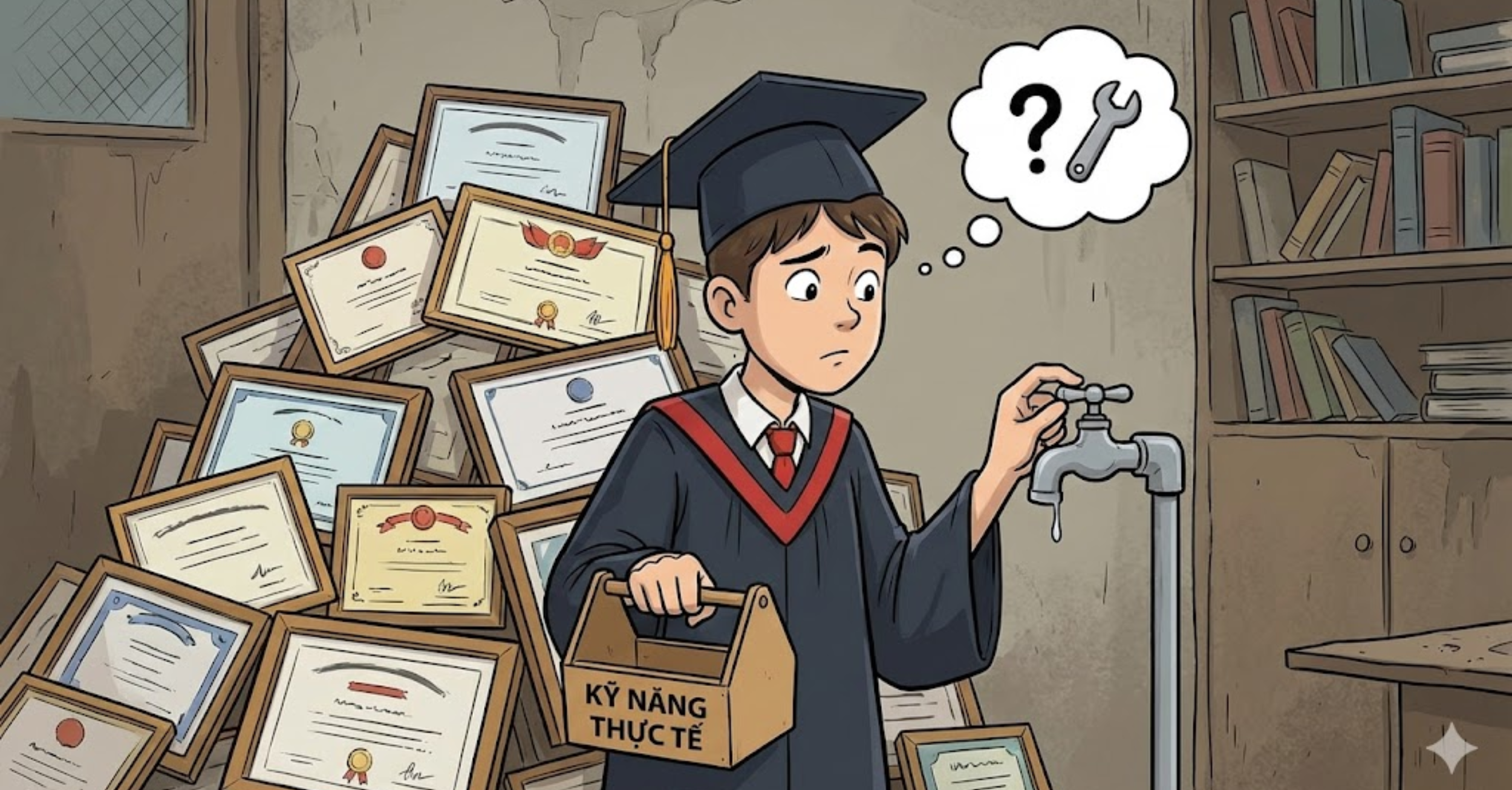 Hậu quả: Thừa bằng cấp, thiếu năng lực