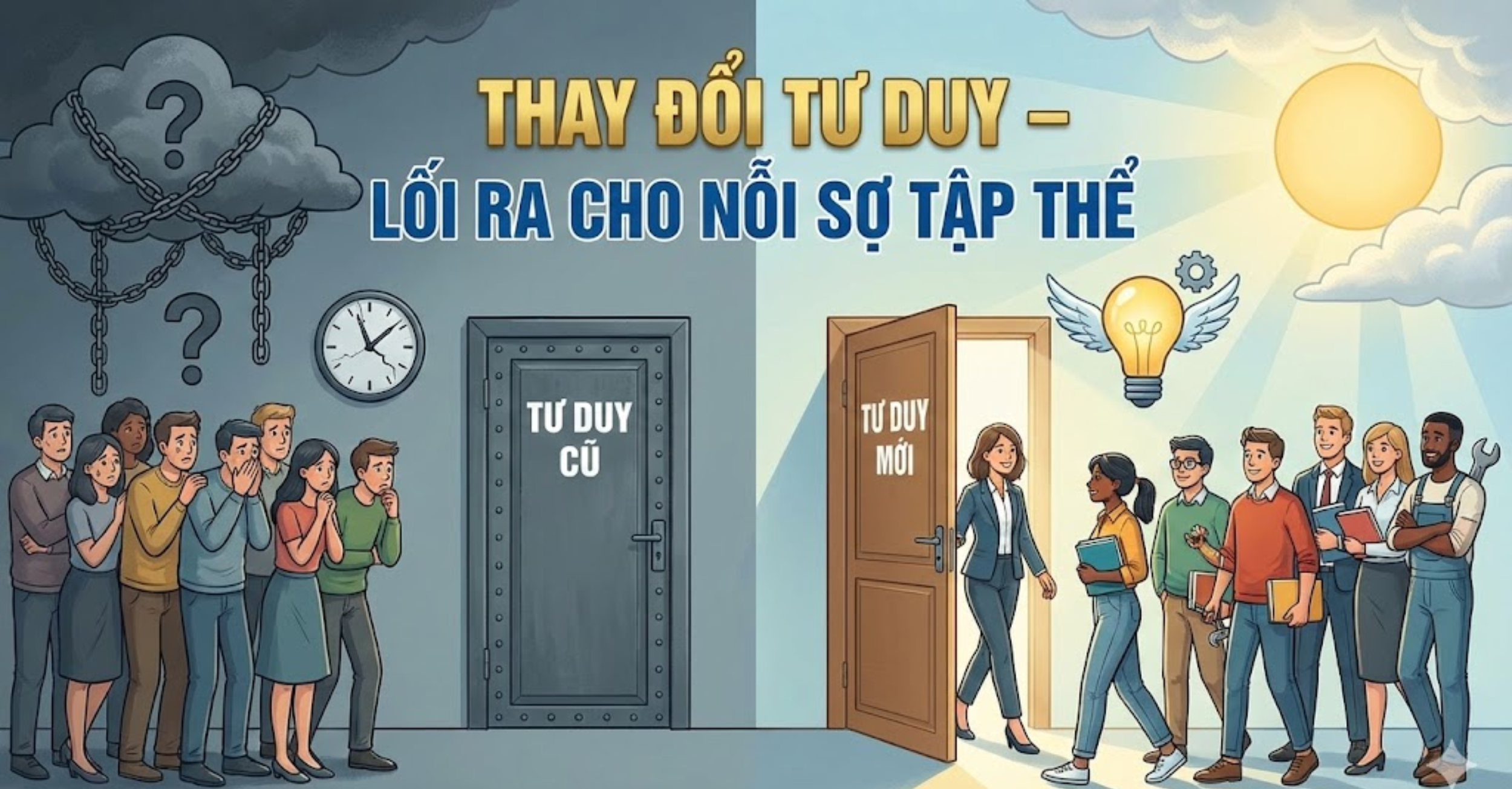 Thay Đổi Tư Duy – Lối Ra Cho Nỗi Sợ Tập Thể