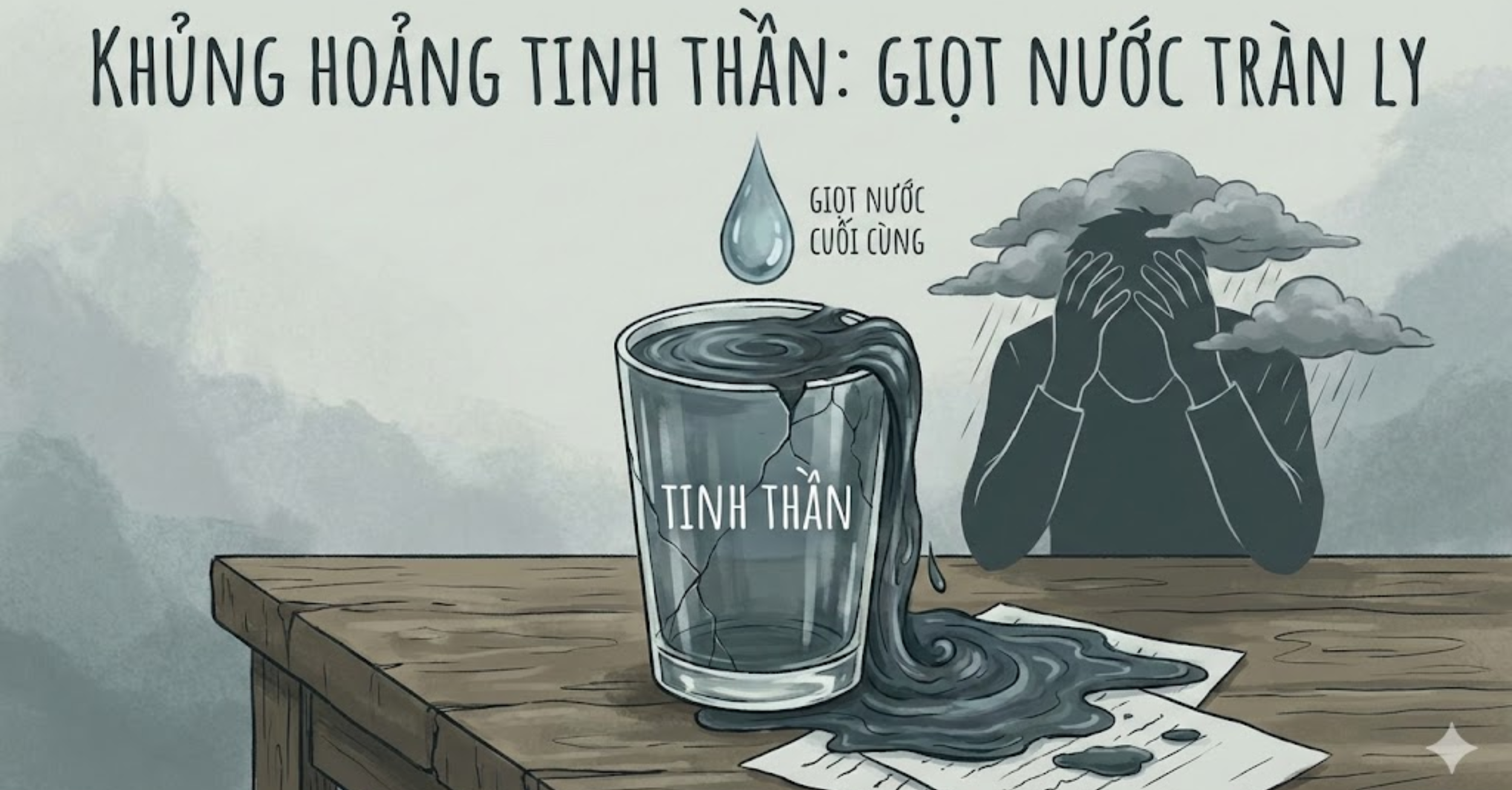 Khủng hoảng tinh thần: Giọt nước tràn ly