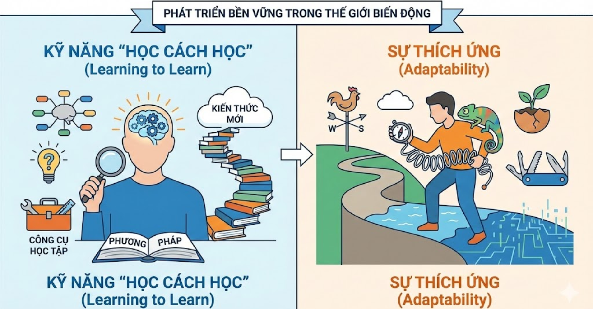 Kỹ Năng "Học Cách Học" (Learning to Learn) và Sự Thích Ứng