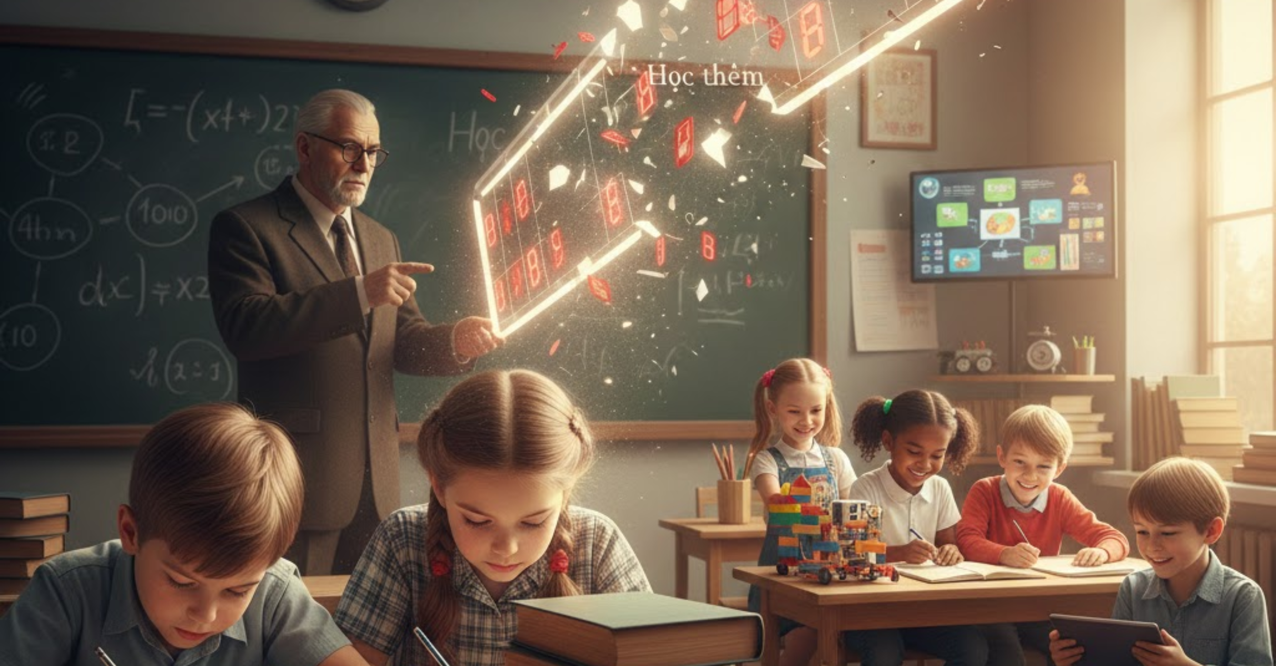 Sự thoái trào của tư duy "Học thêm vì điểm số"