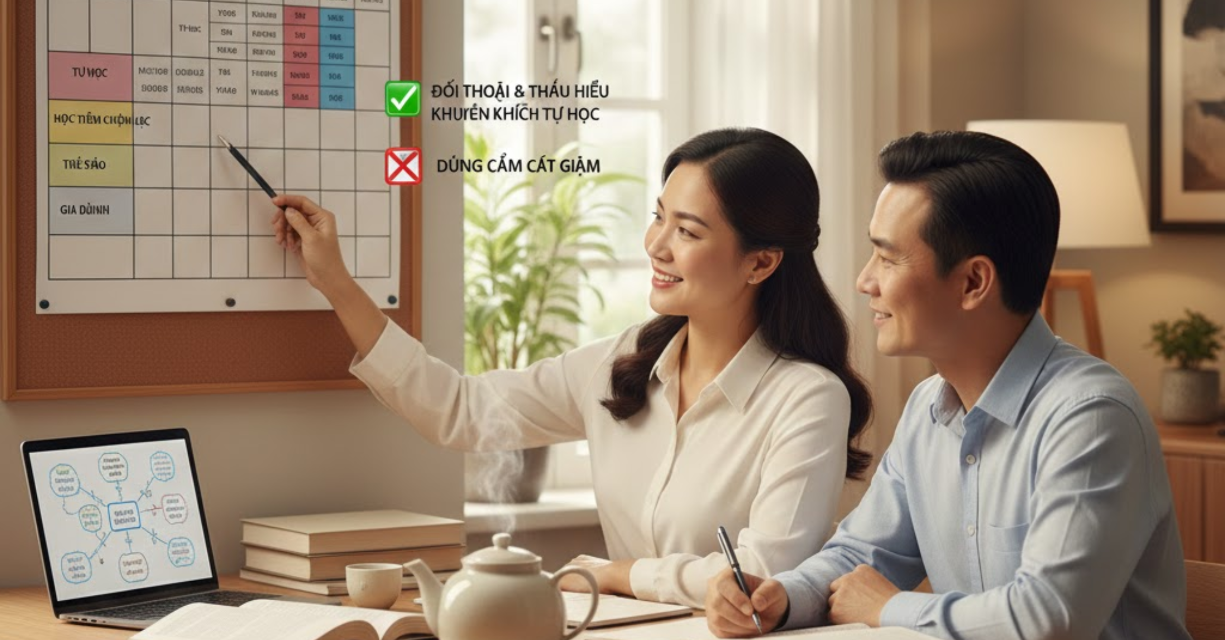 Lời khuyên dành cho phụ huynh: Hãy là người quản lý thông thái