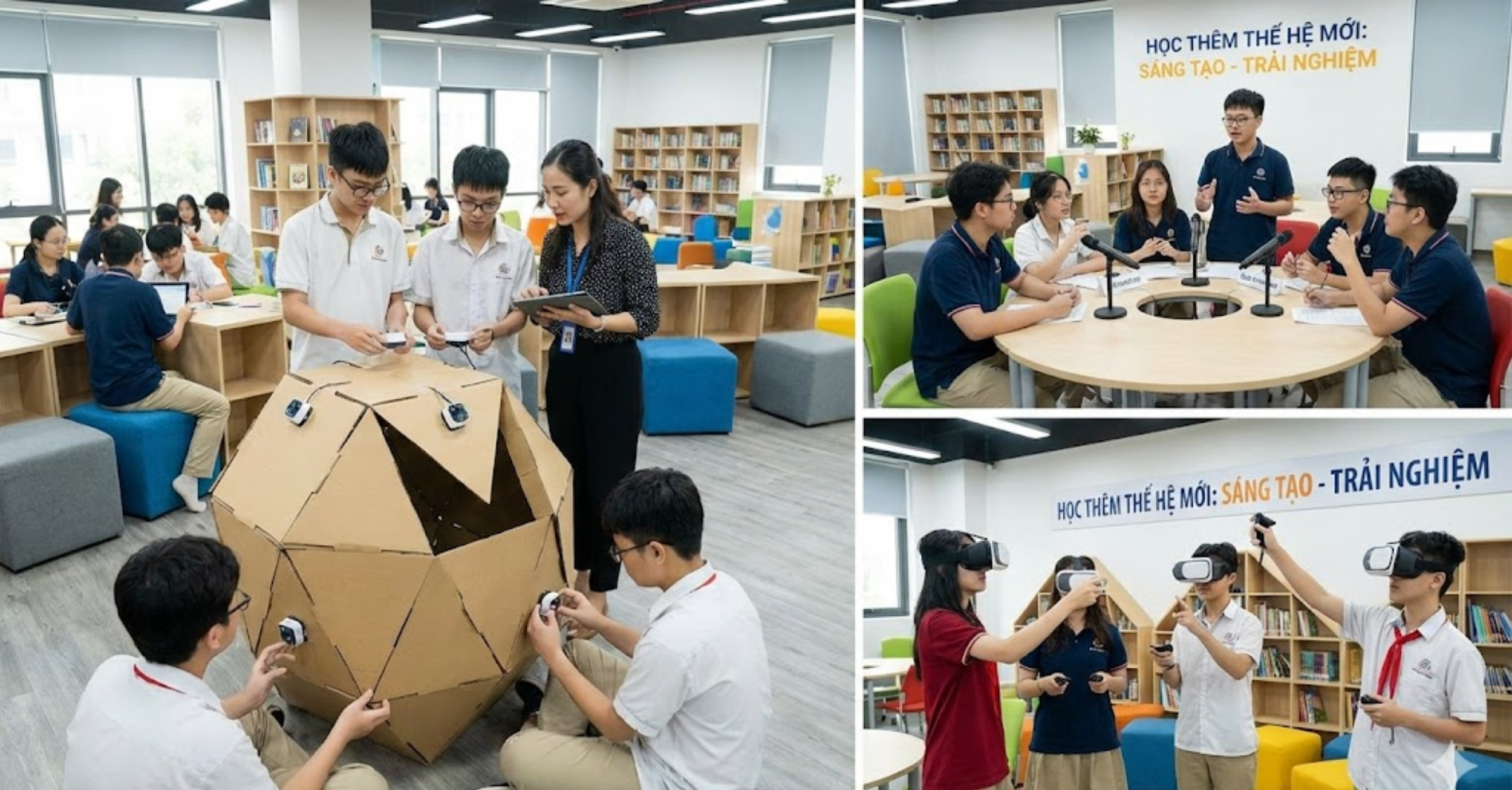 Ứng dụng thực tế: "Học thêm" thế hệ mới trông như thế nào?