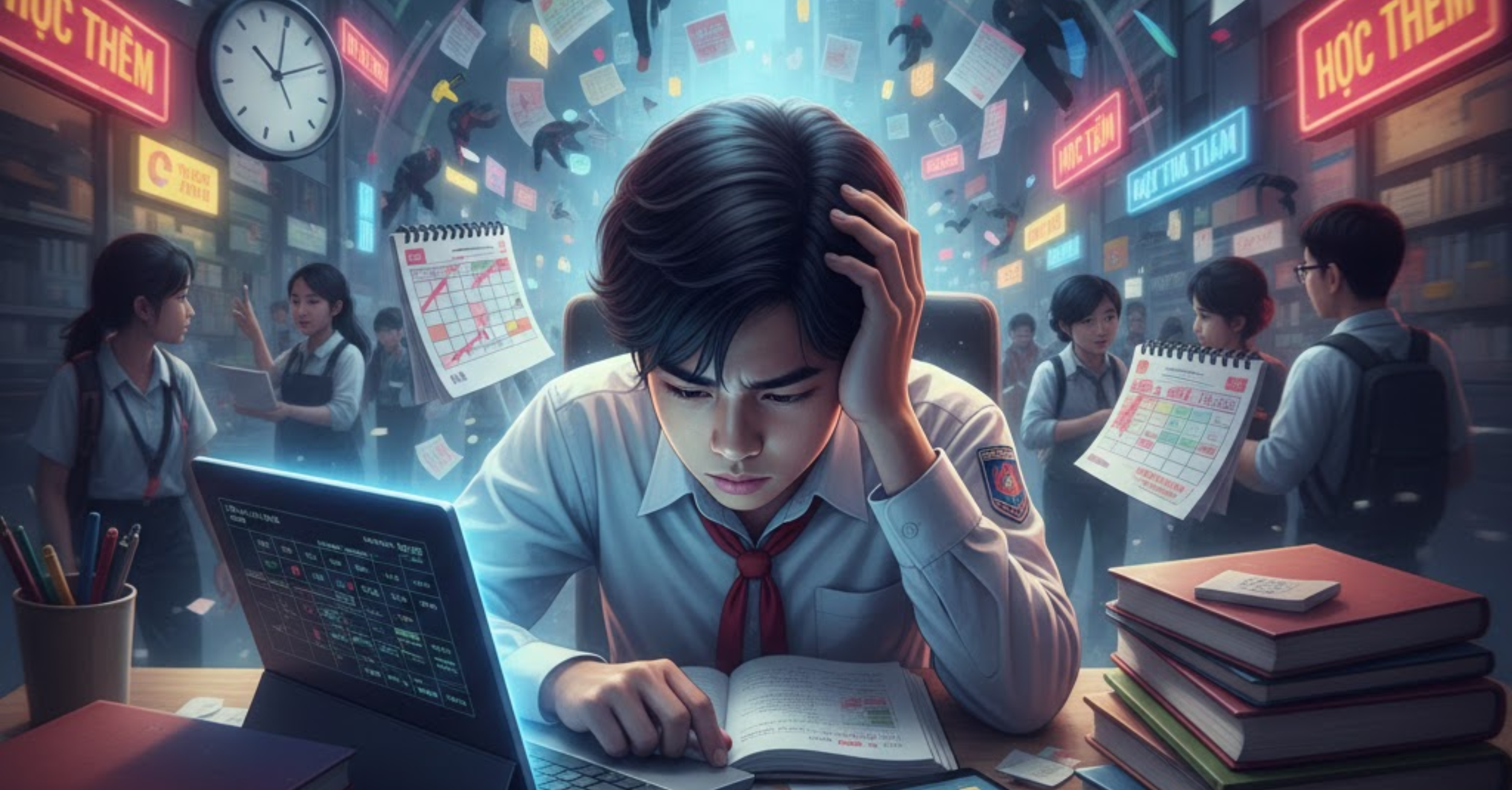 Thực Trạng "Cơn Nghiện" Học Thêm Và Cái Bẫy Của Sự Bận Rộn