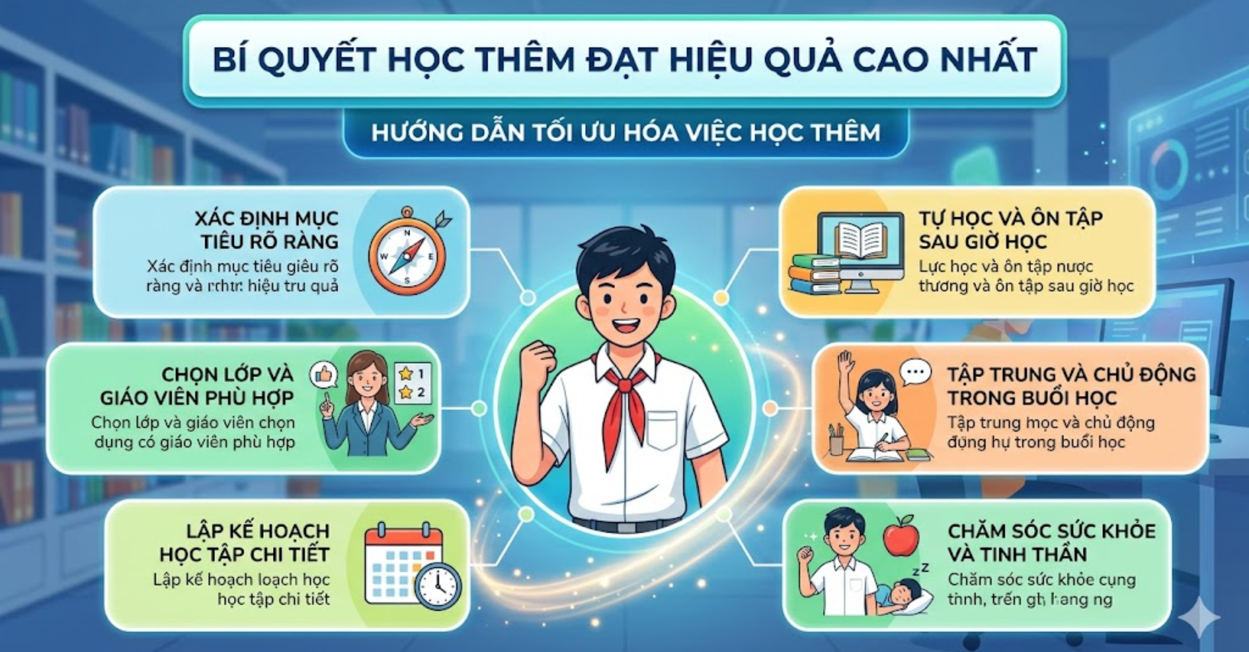 Làm thế nào để việc học thêm đạt hiệu quả cao nhất?