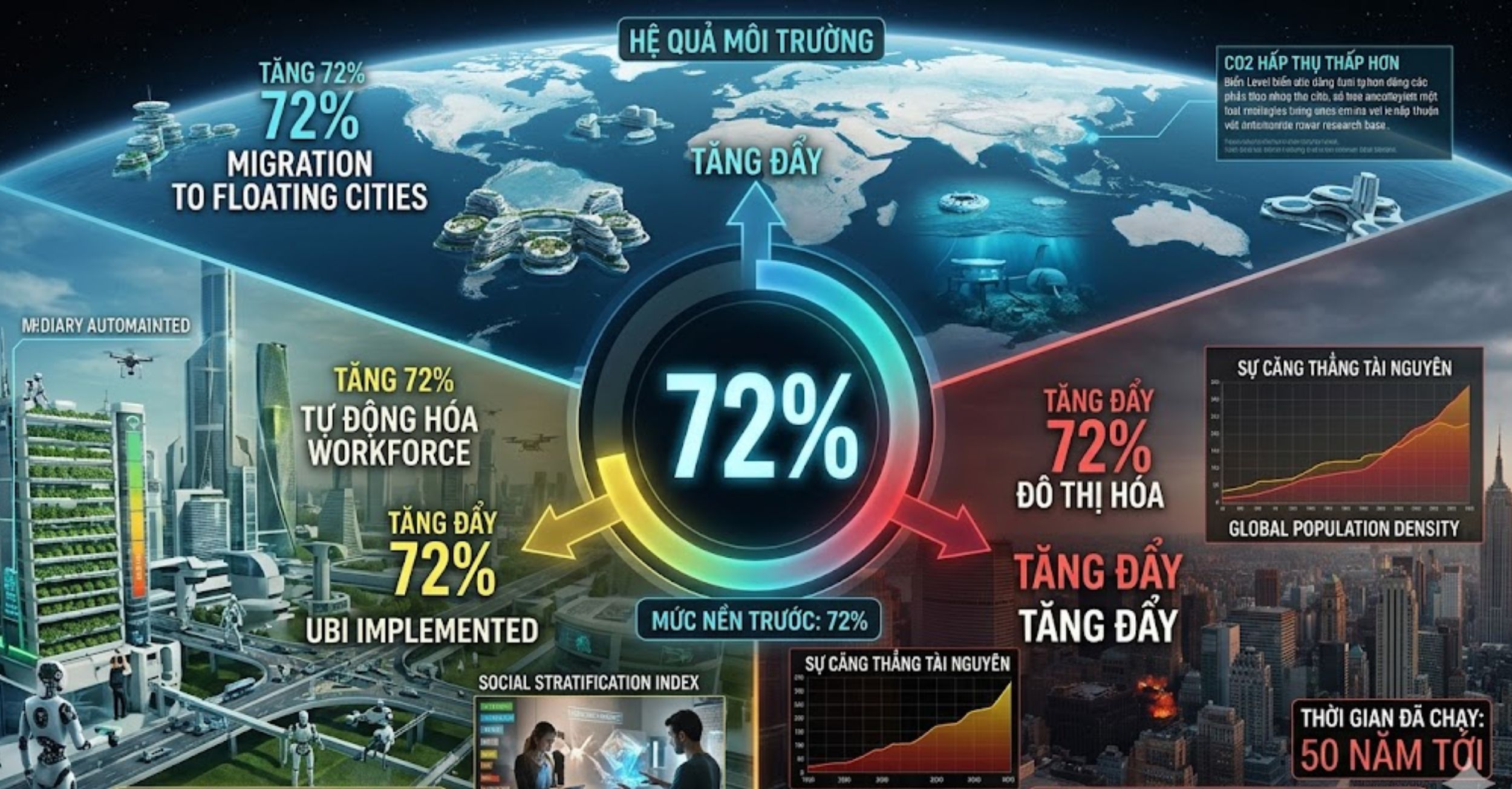 Tương lai sẽ ra sao nếu con số 72% tiếp tục tăng?