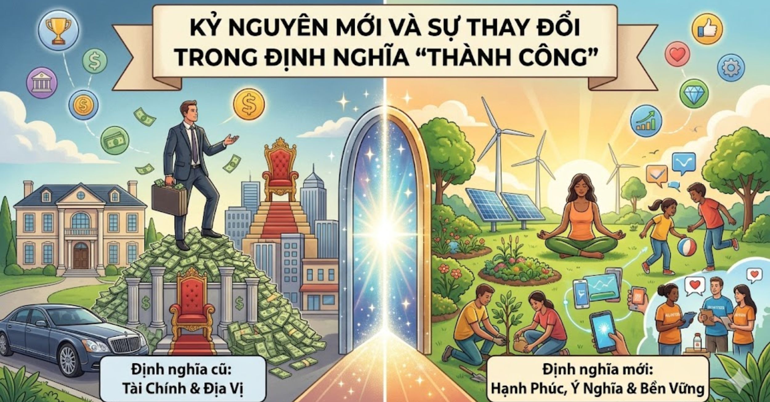 Kỷ Nguyên Mới Và Sự Thay Đổi Trong Định Nghĩa "Thành Công"