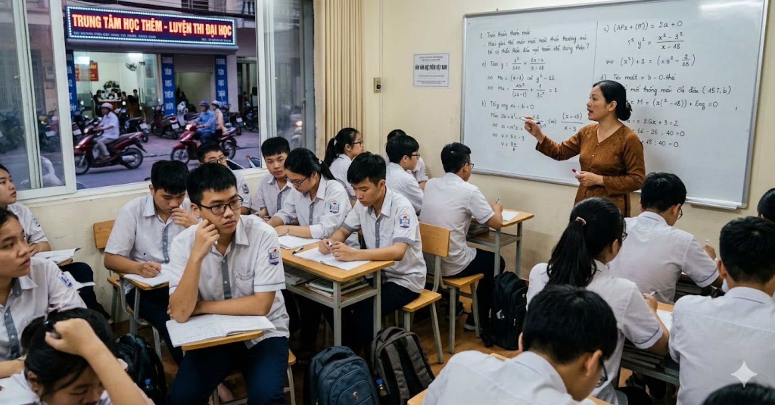 Thực trạng văn hóa học thêm tại Việt Nam hiện nay