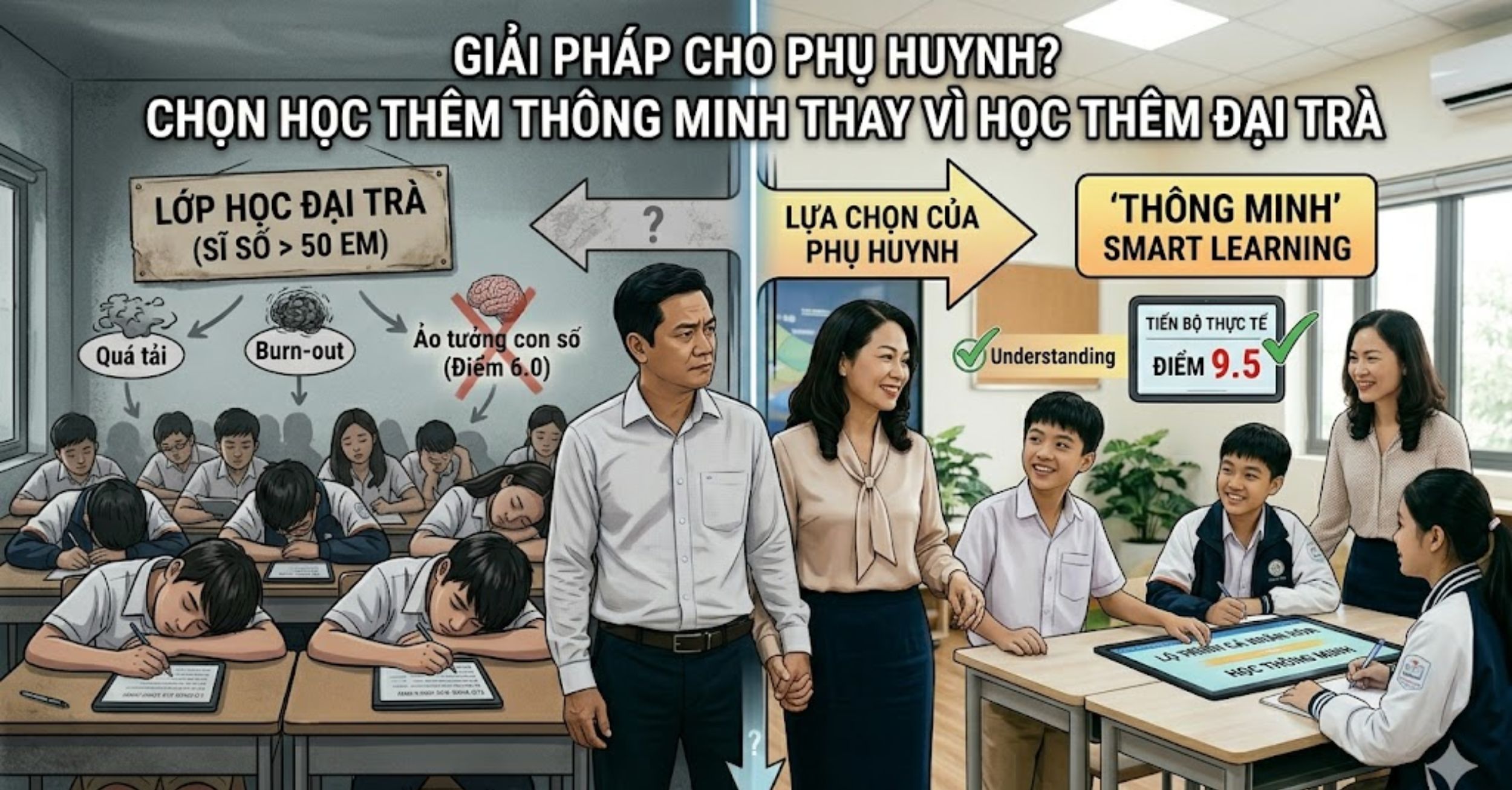 Giải pháp nào cho phụ huynh? Chọn học thêm thông minh thay vì học thêm đại trà
