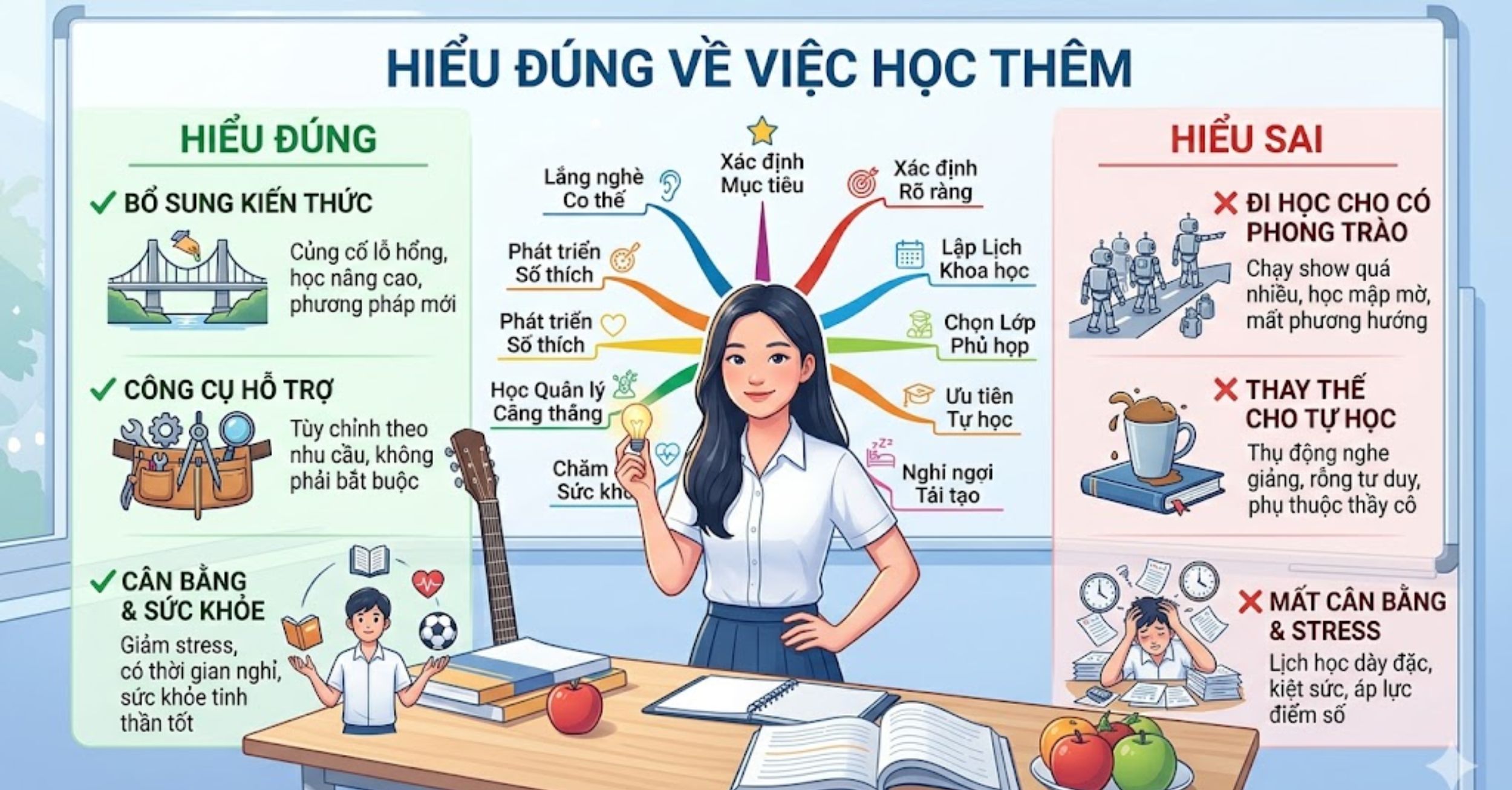 Hiểu Đúng Về Việc Học Thêm