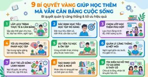 9 Bí Quyết Vàng Giúp Học Thêm Mà Vẫn Cân Bằng Cuộc Sống
