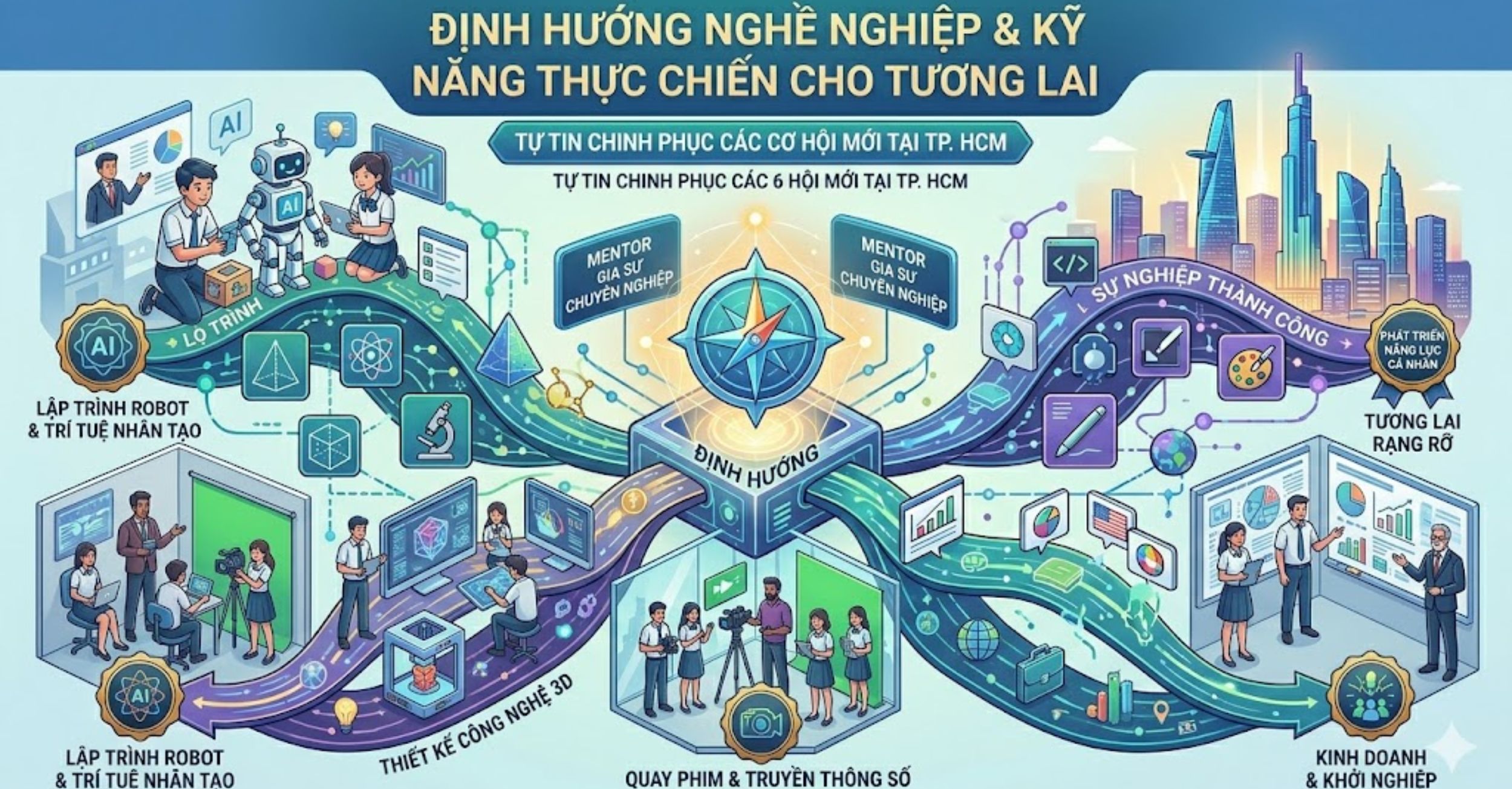 Định Hướng Nghề Nghiệp & Kỹ Năng Thực Chiến Cho Tương Lai