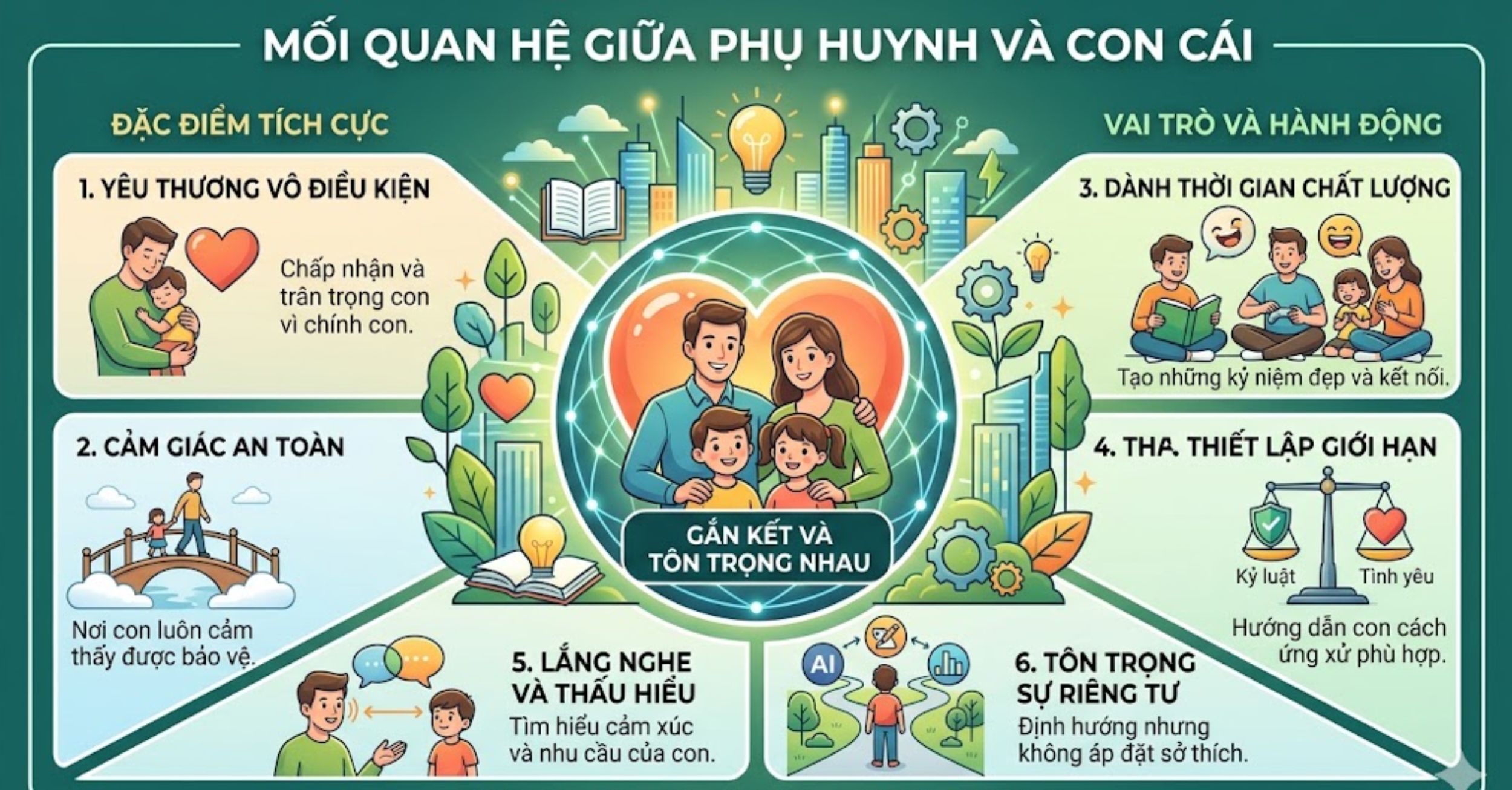 Mối quan hệ giữa phụ huynh và con cái