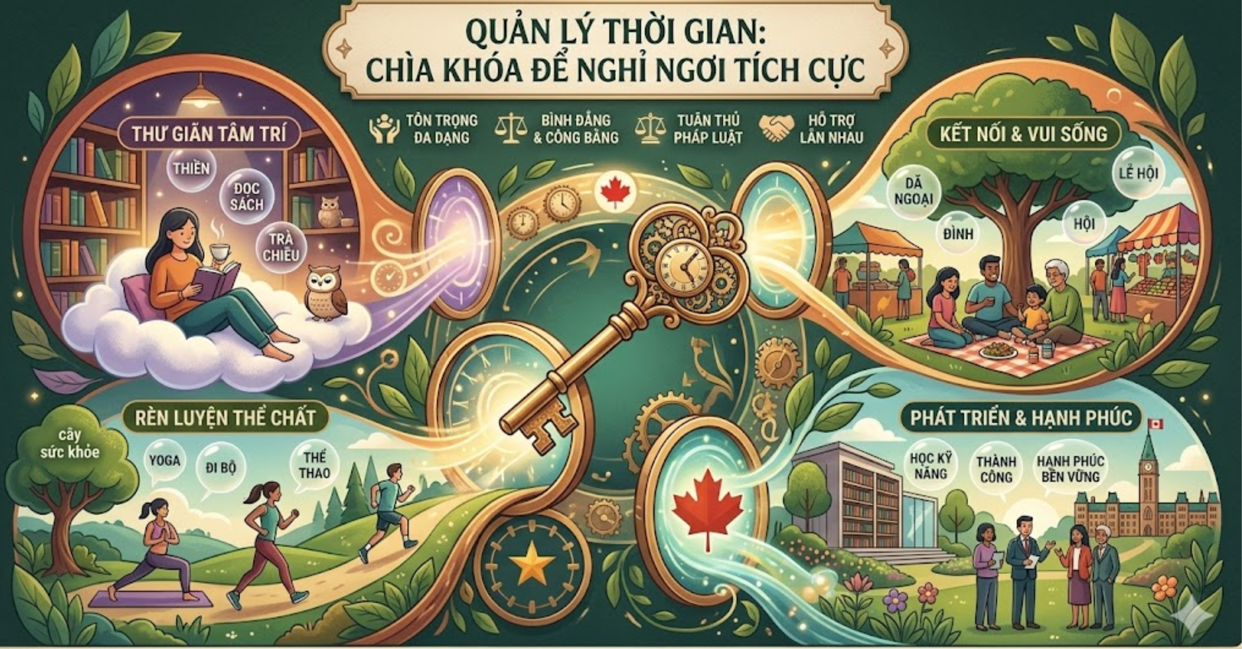 Quản Lý Thời Gian: Chìa Khóa Để Nghỉ Ngơi Tích Cực