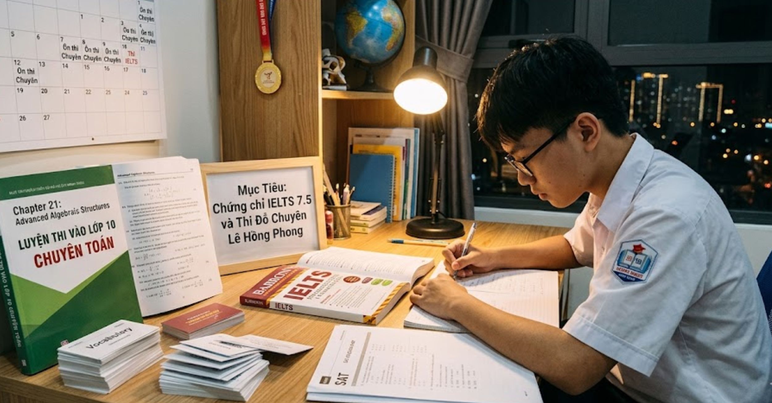 Mong muốn thi vào các trường chuyên, lớp chọn hoặc đạt chứng chỉ quốc tế