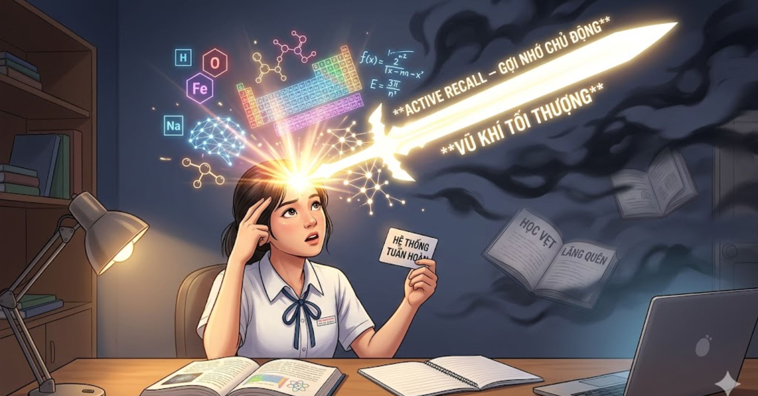 Active Recall – Gợi nhớ chủ động: "Vũ khí" tối thượng