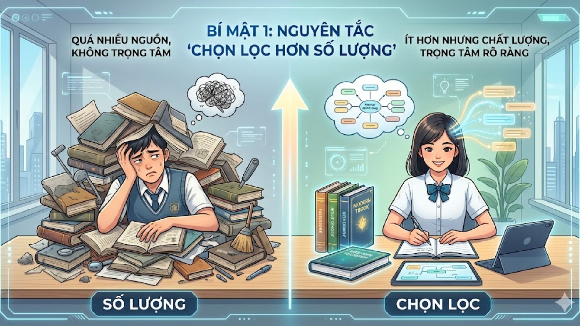 Bí mật 1: Nguyên tắc "Chọn lọc hơn Số lượng"