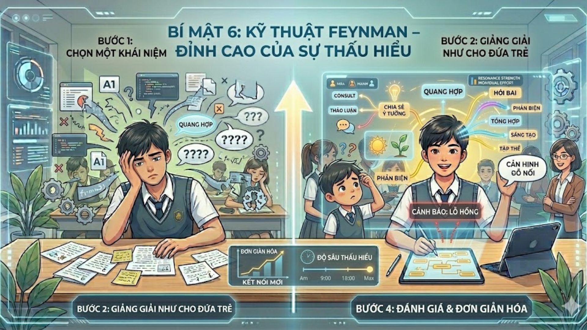 Bí mật 6: Kỹ thuật Feynman – Đỉnh cao của sự thấu hiểu