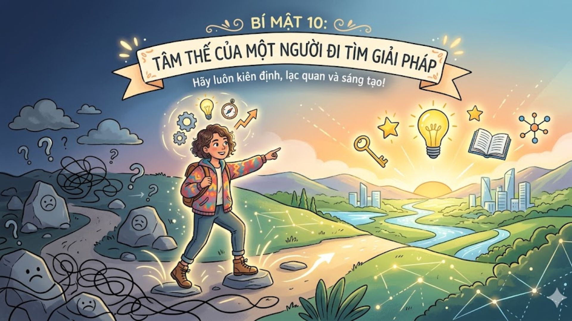 Bí mật 10: Tâm thế của một người đi tìm giải pháp