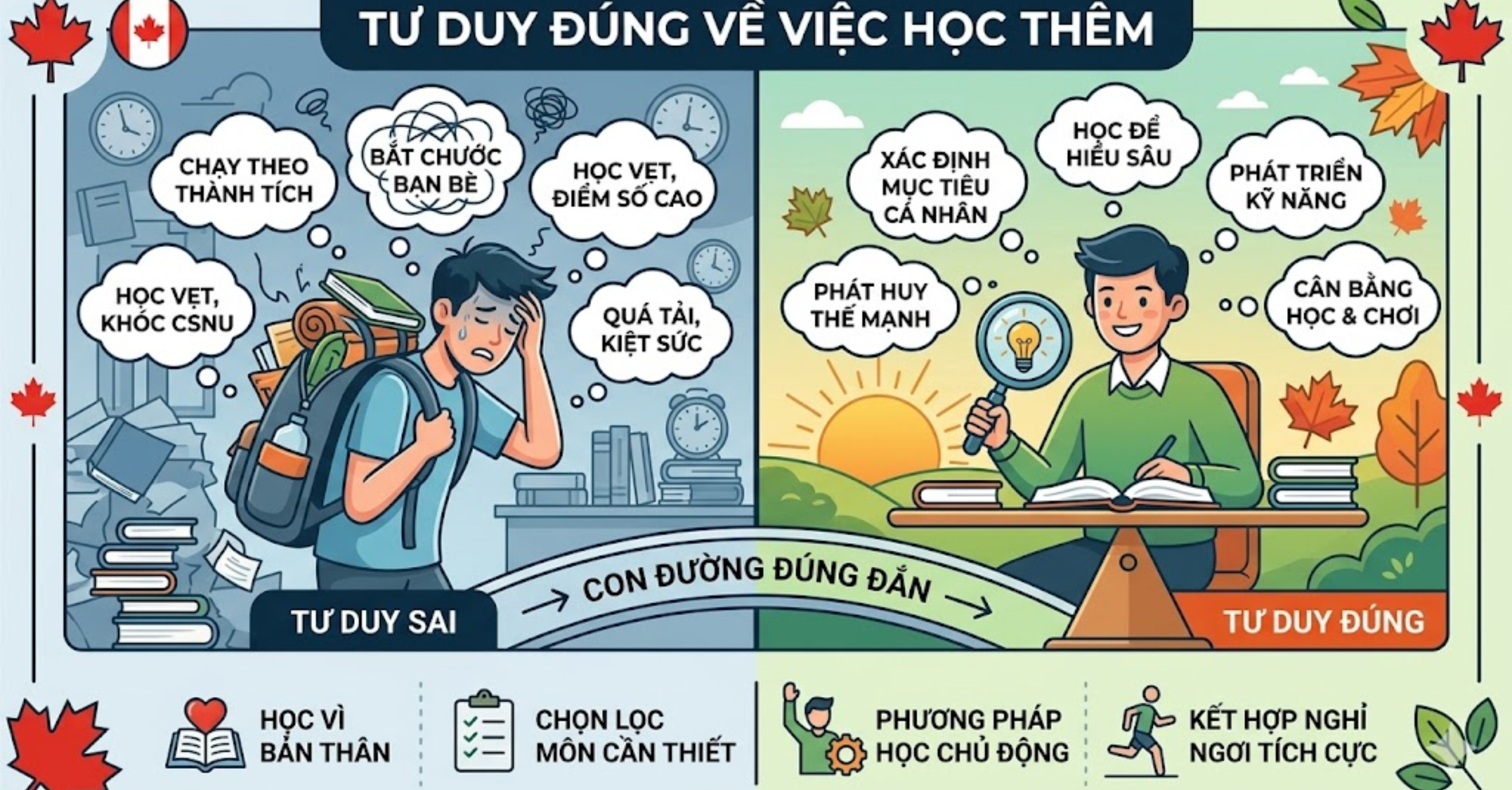 Tư Duy Đúng Về Việc Học Thêm