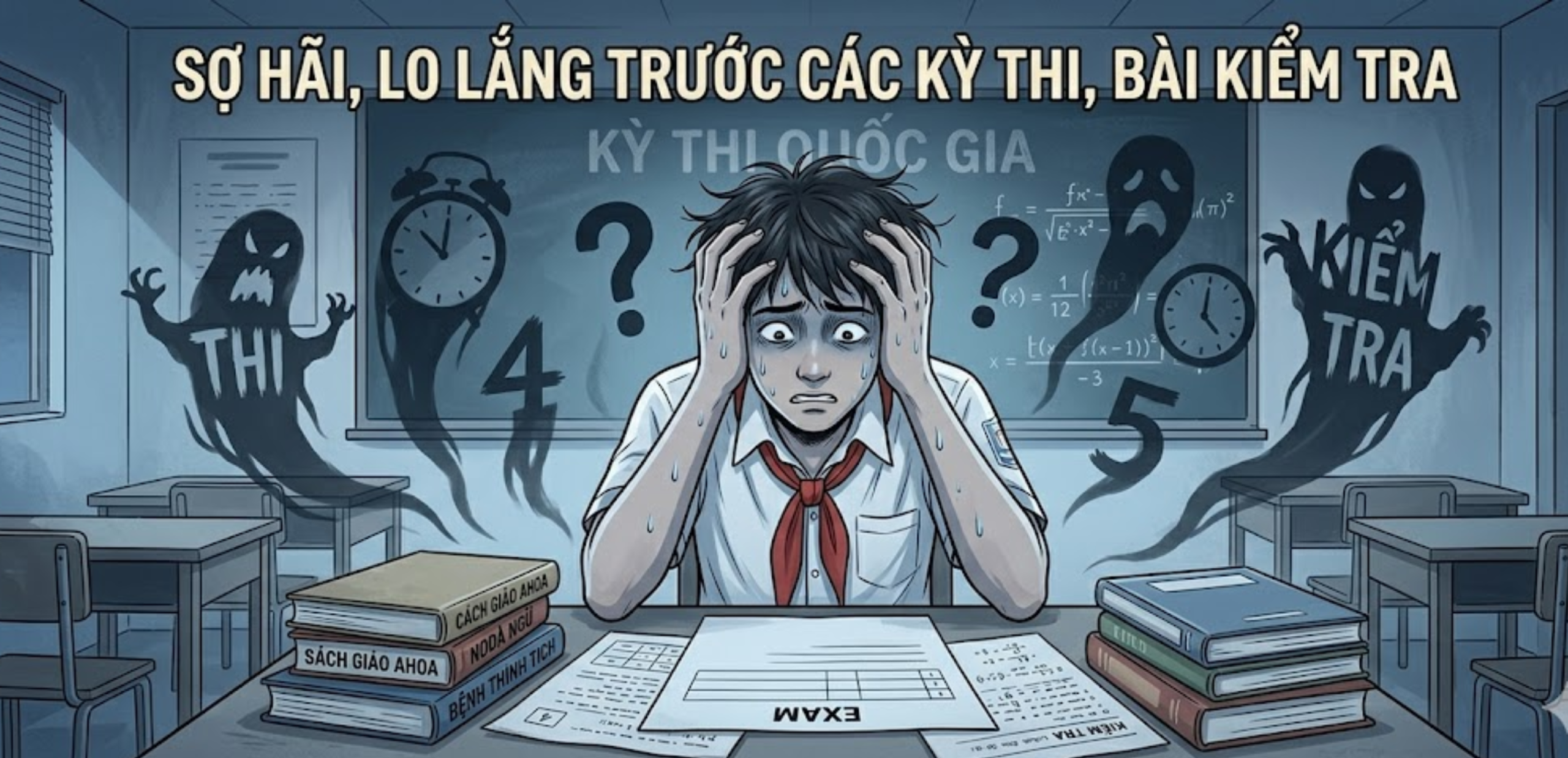 Sợ Hãi, Lo Lắng Trước Các Kỳ Thi, Bài Kiểm Tra