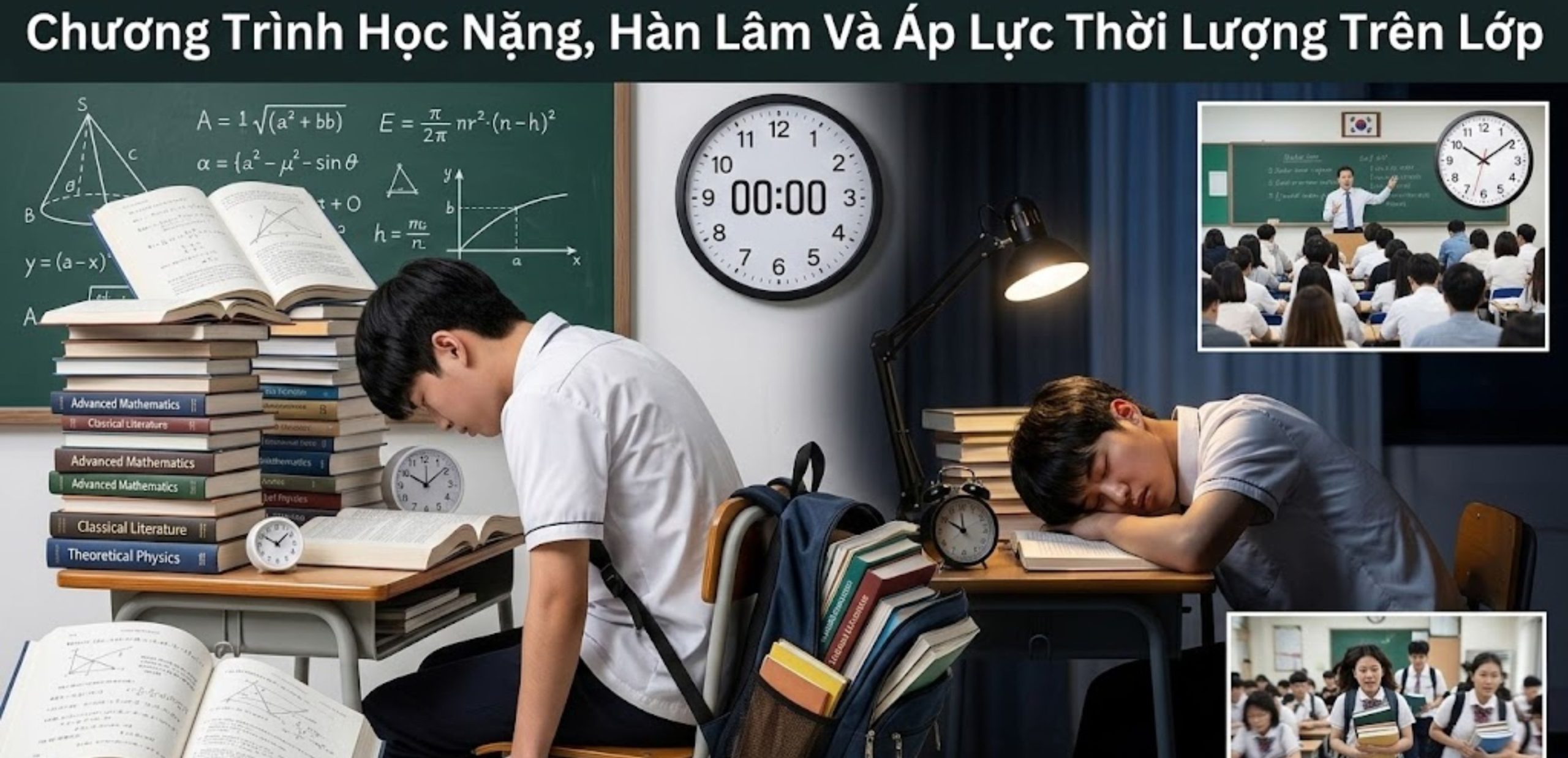 Chương Trình Học Nặng, Hàn Lâm Và Áp Lực Thời Lượng Trên Lớp