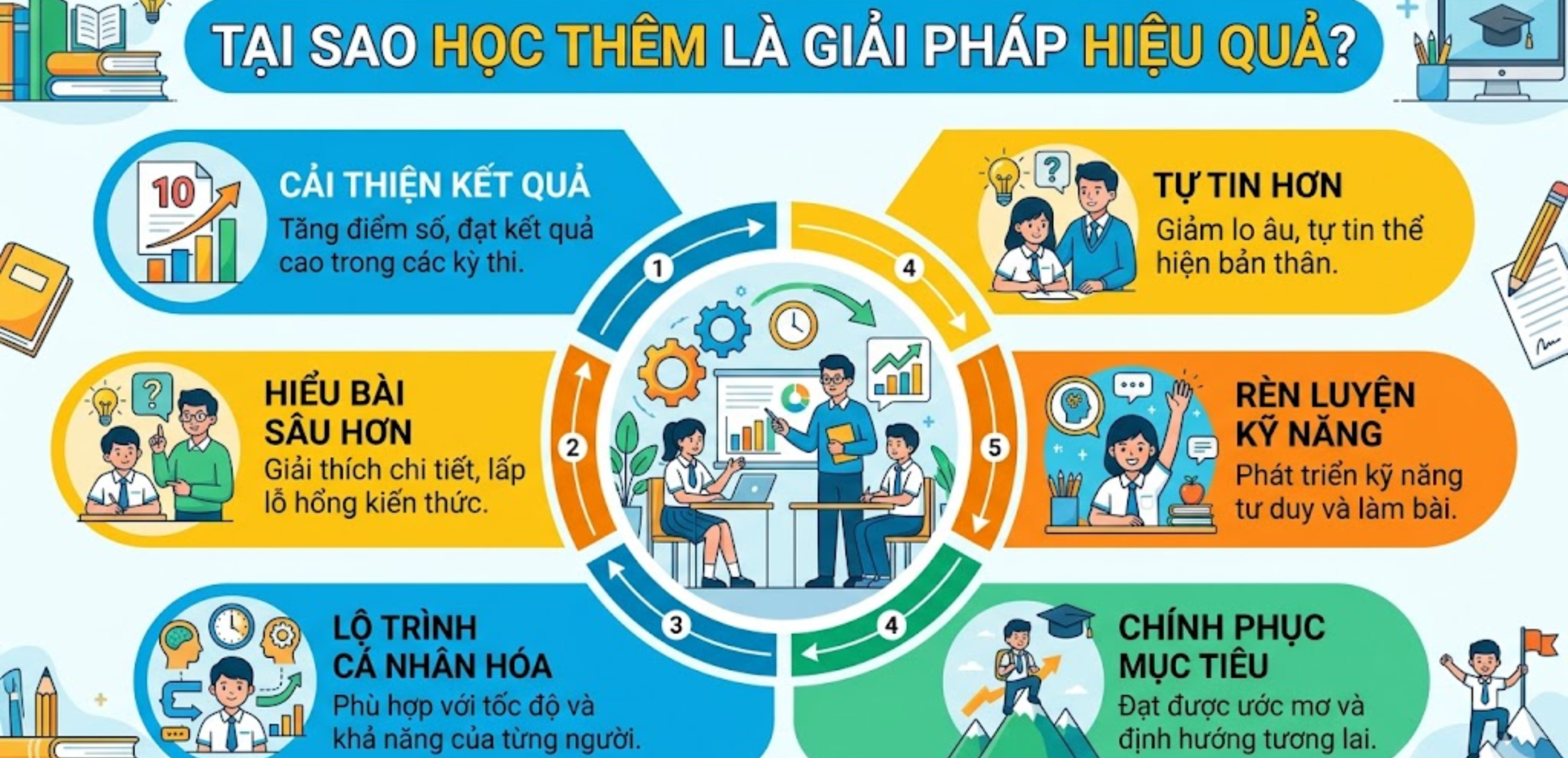 Tại Sao Học Thêm Là Giải Pháp Hiệu Quả?