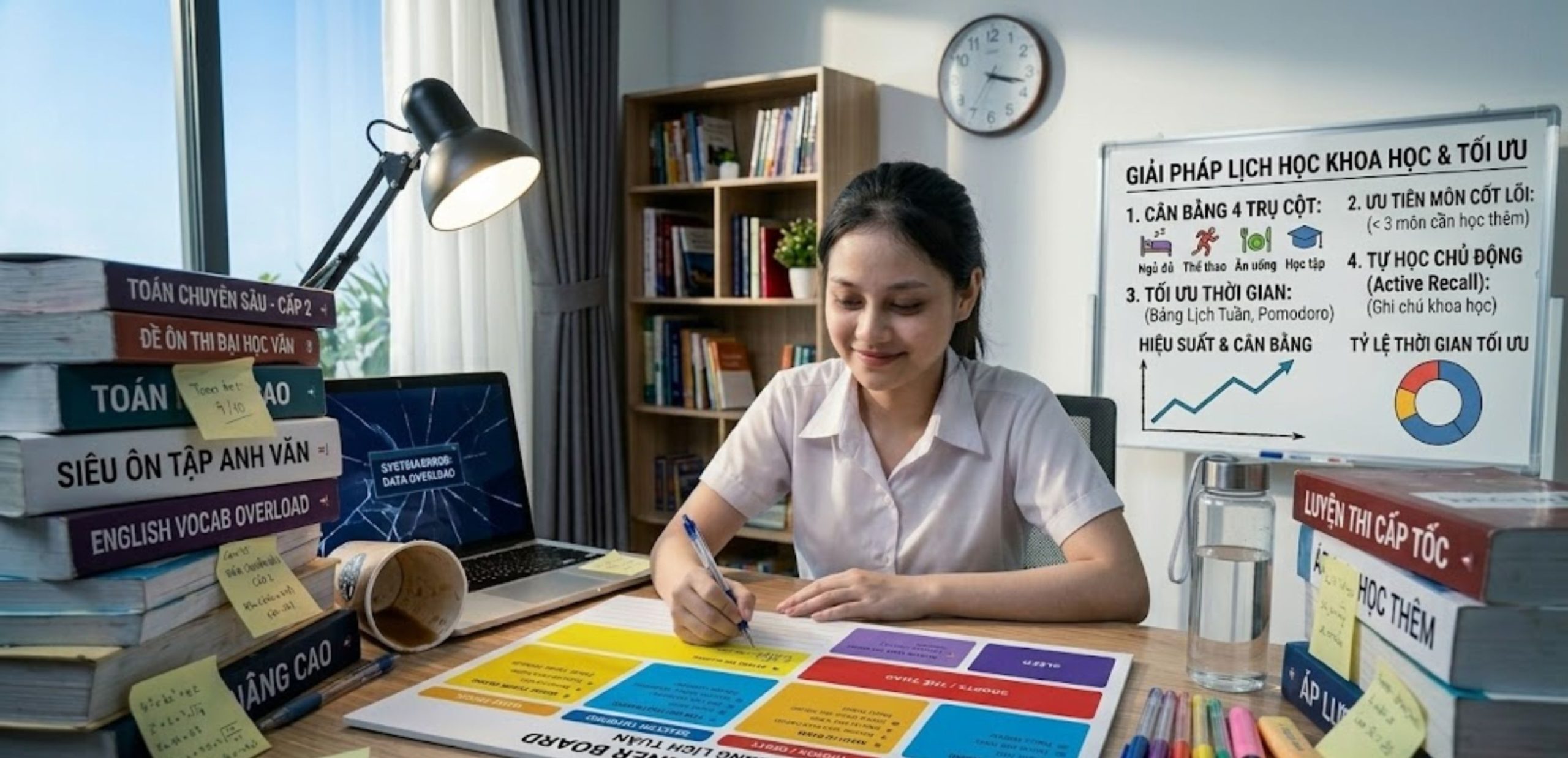 Giải pháp sắp xếp lịch học thêm khoa học và tối ưu