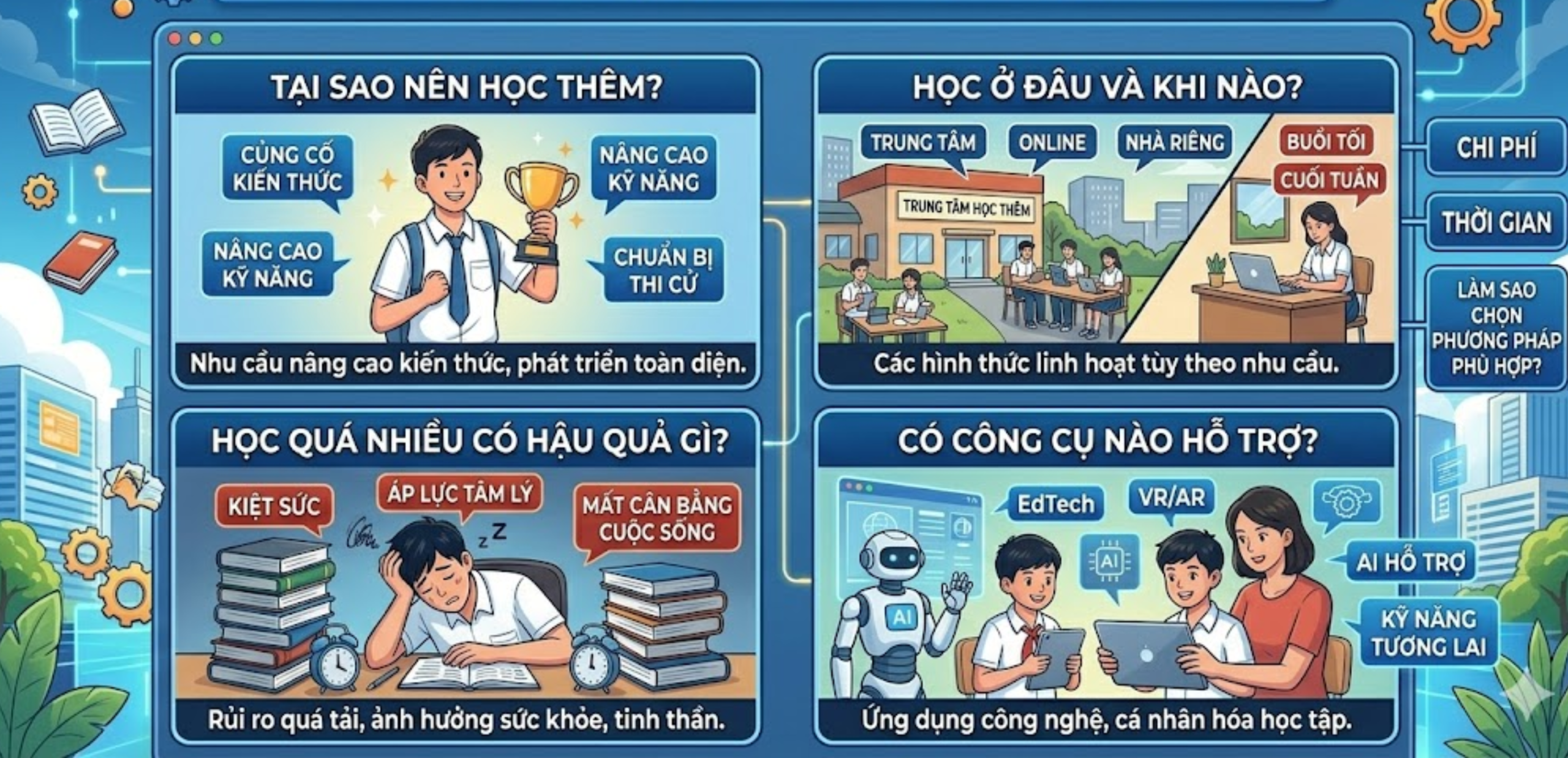 Câu Hỏi Thường Gặp (FAQ) Về Vấn Đề Học Ngoài Giờ