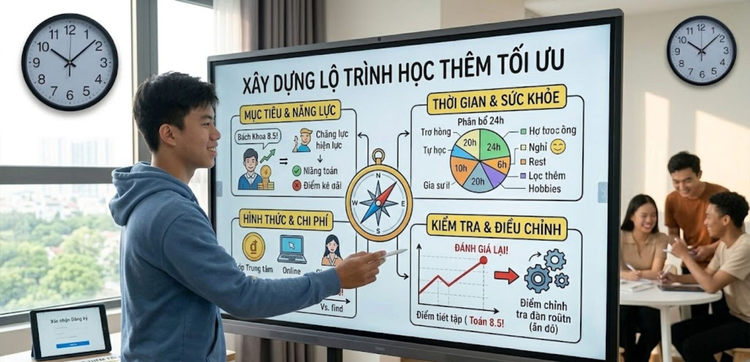 Các yếu tố cần cân nhắc khi lựa chọn lộ trình học thêm