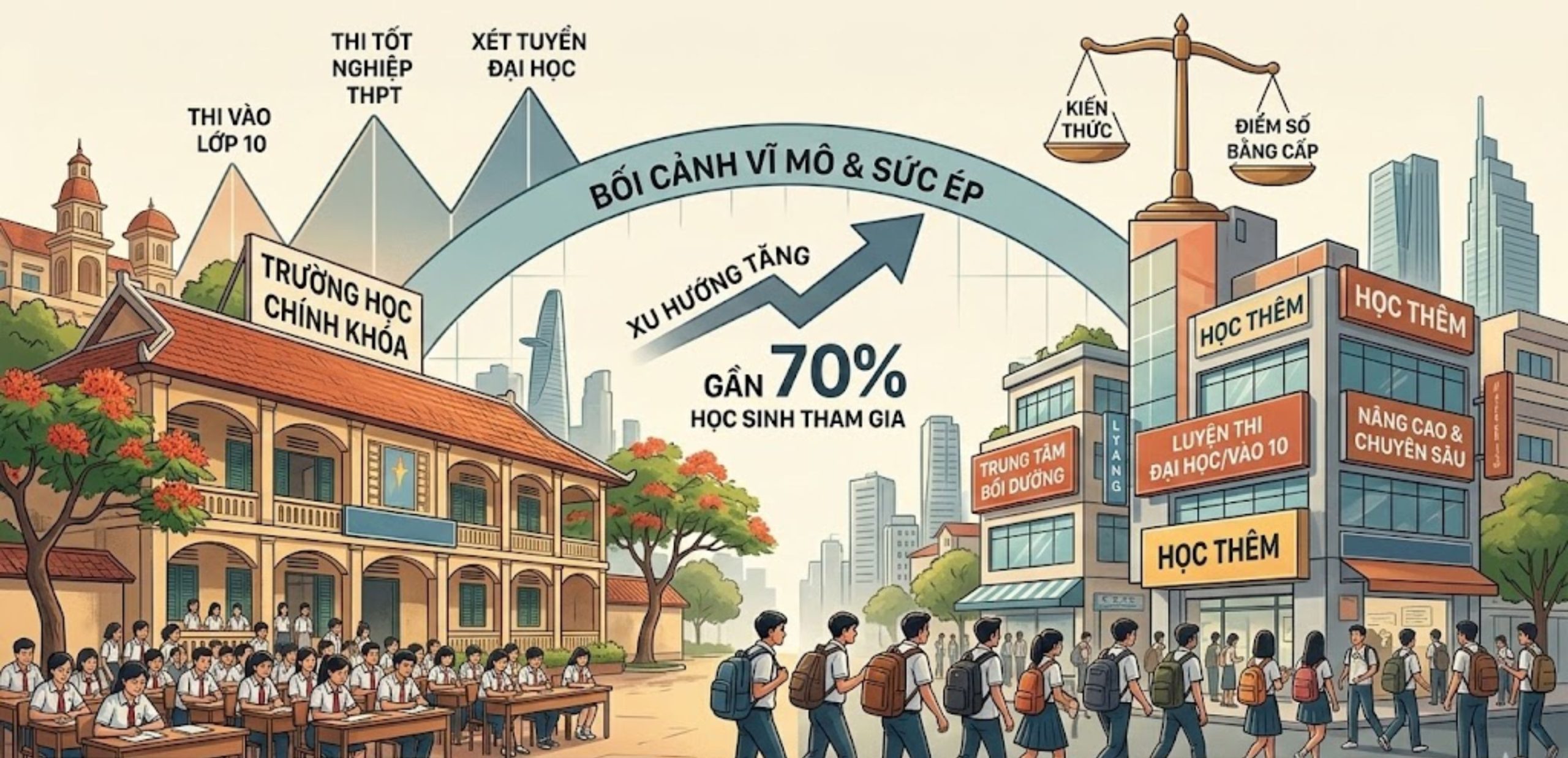 Bối Cảnh Nền Giáo Dục Và Hiện Tượng Học Thêm Tại Việt Nam