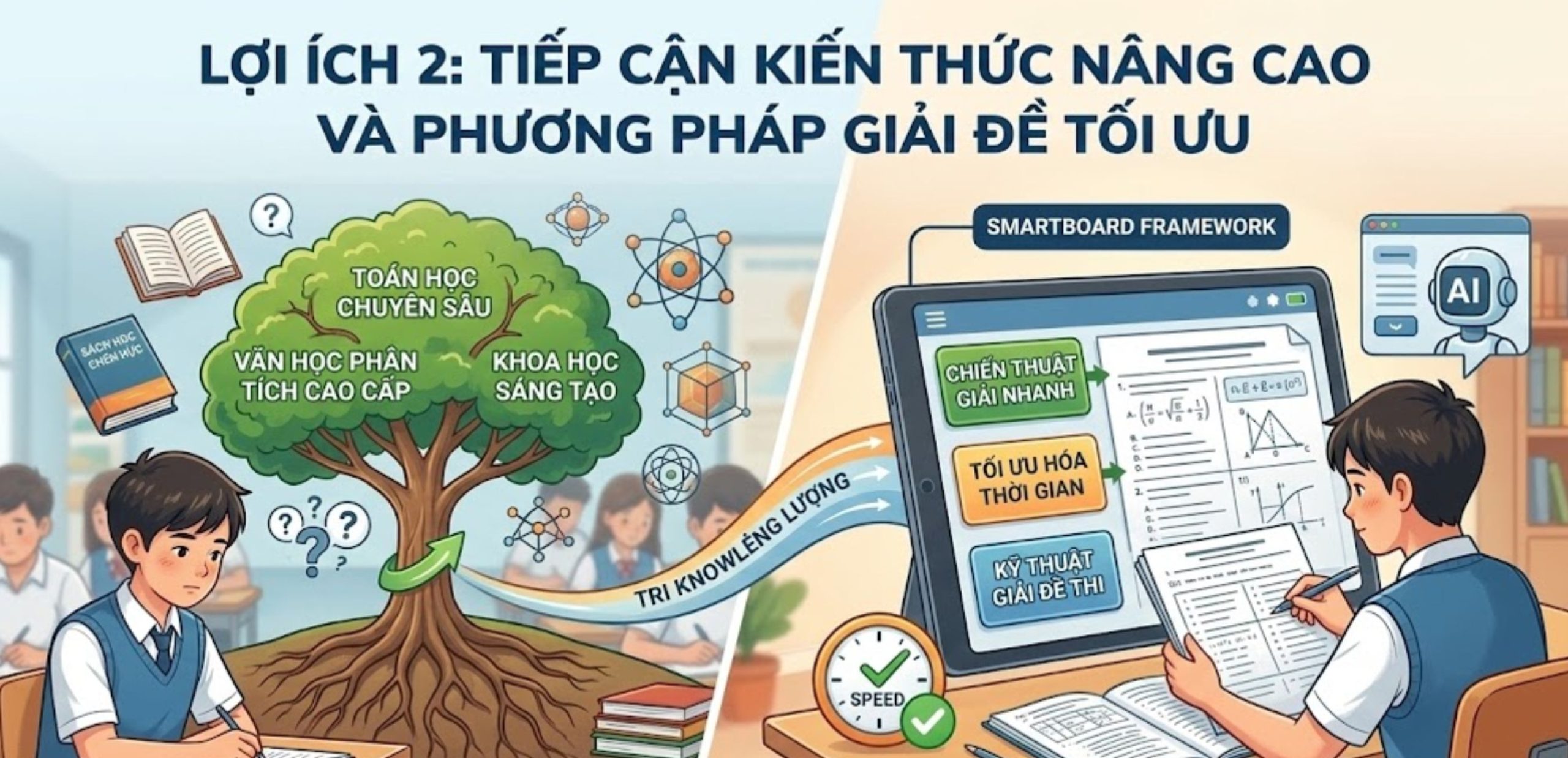 Lợi Ích 2: Tiếp Cận Kiến Thức Nâng Cao Và Phương Pháp Giải Đề Tối Ưu