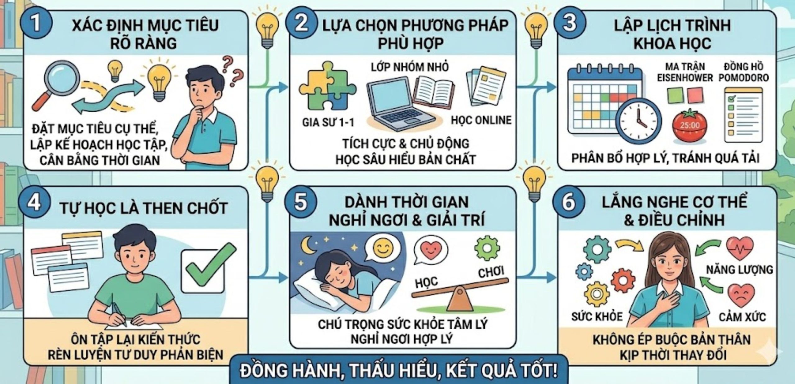 Giải Pháp: Làm Thế Nào Để Học Thêm Hiệu Quả Và Lành Mạnh?