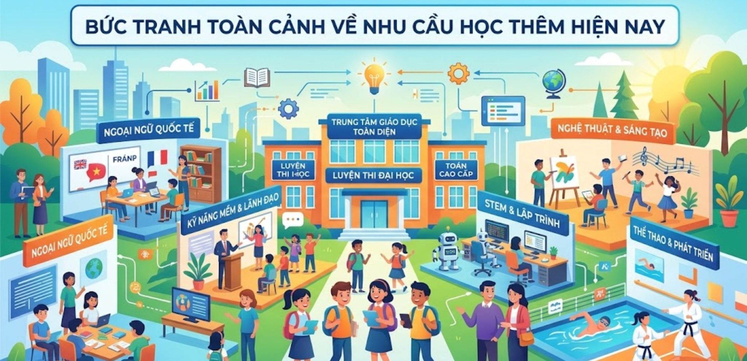 Bức Tranh Toàn Cảnh Về Nhu Cầu Học Thêm Hiện Nay