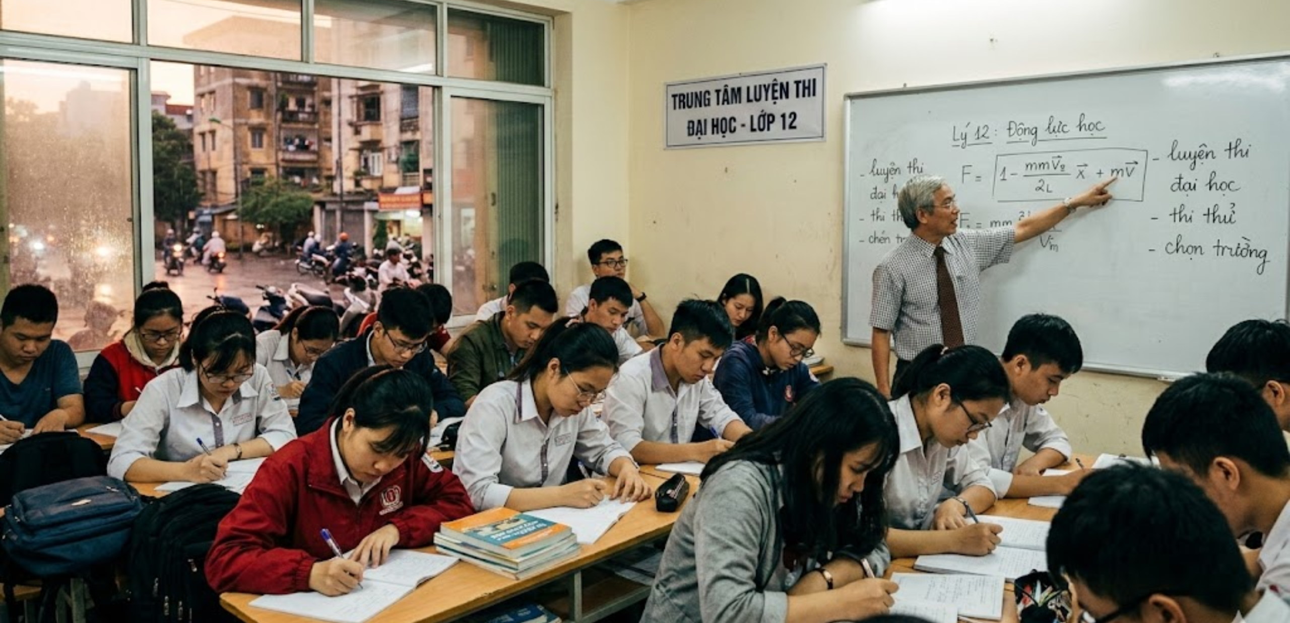 Tại Sao 90% Học Sinh Lớp 12 Lựa Chọn Đi Học Thêm?