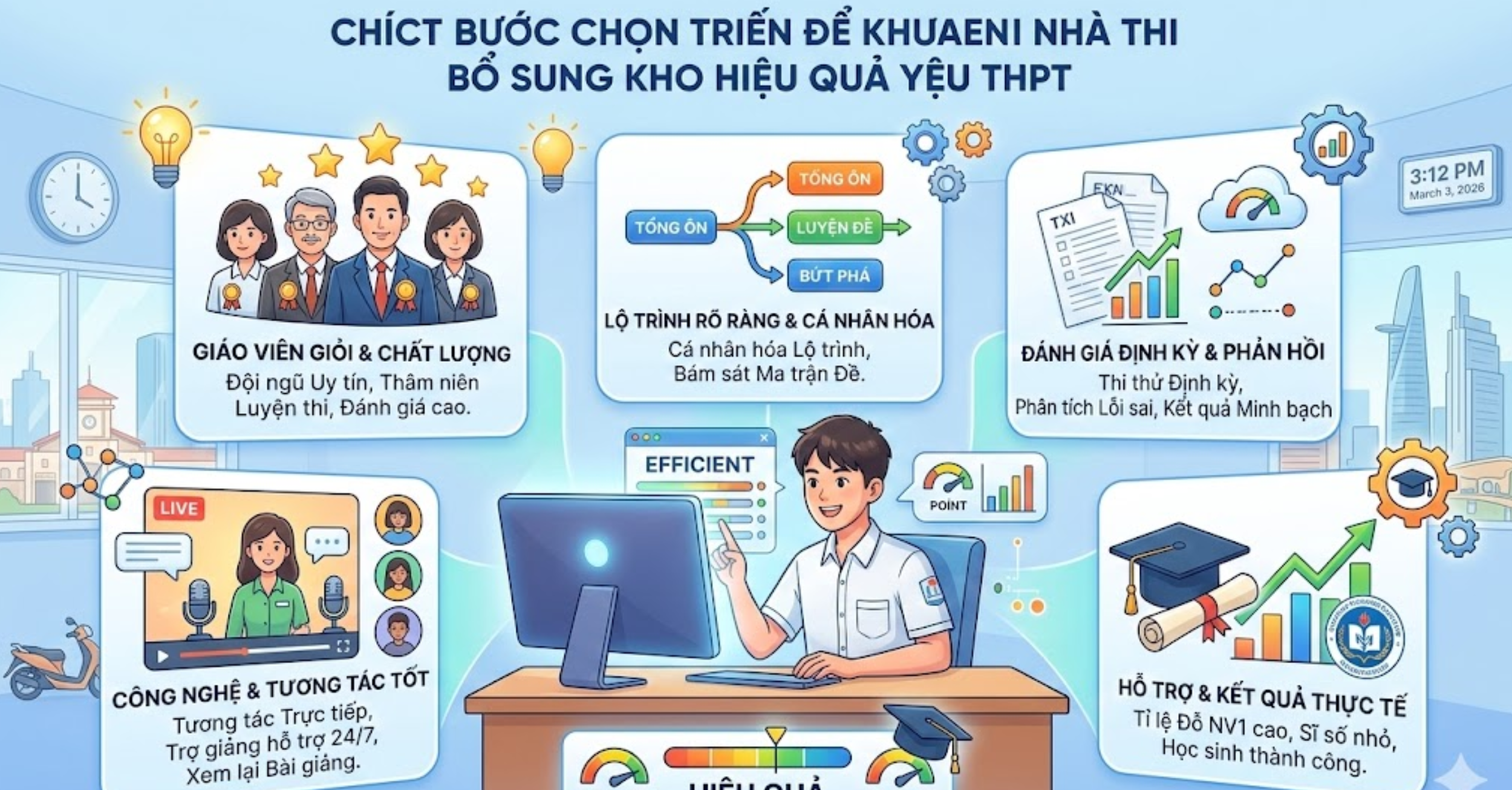 Bí Quyết Lựa Chọn Khóa Học Thêm Online Hiệu Quả Cho Kỳ Thi THPT