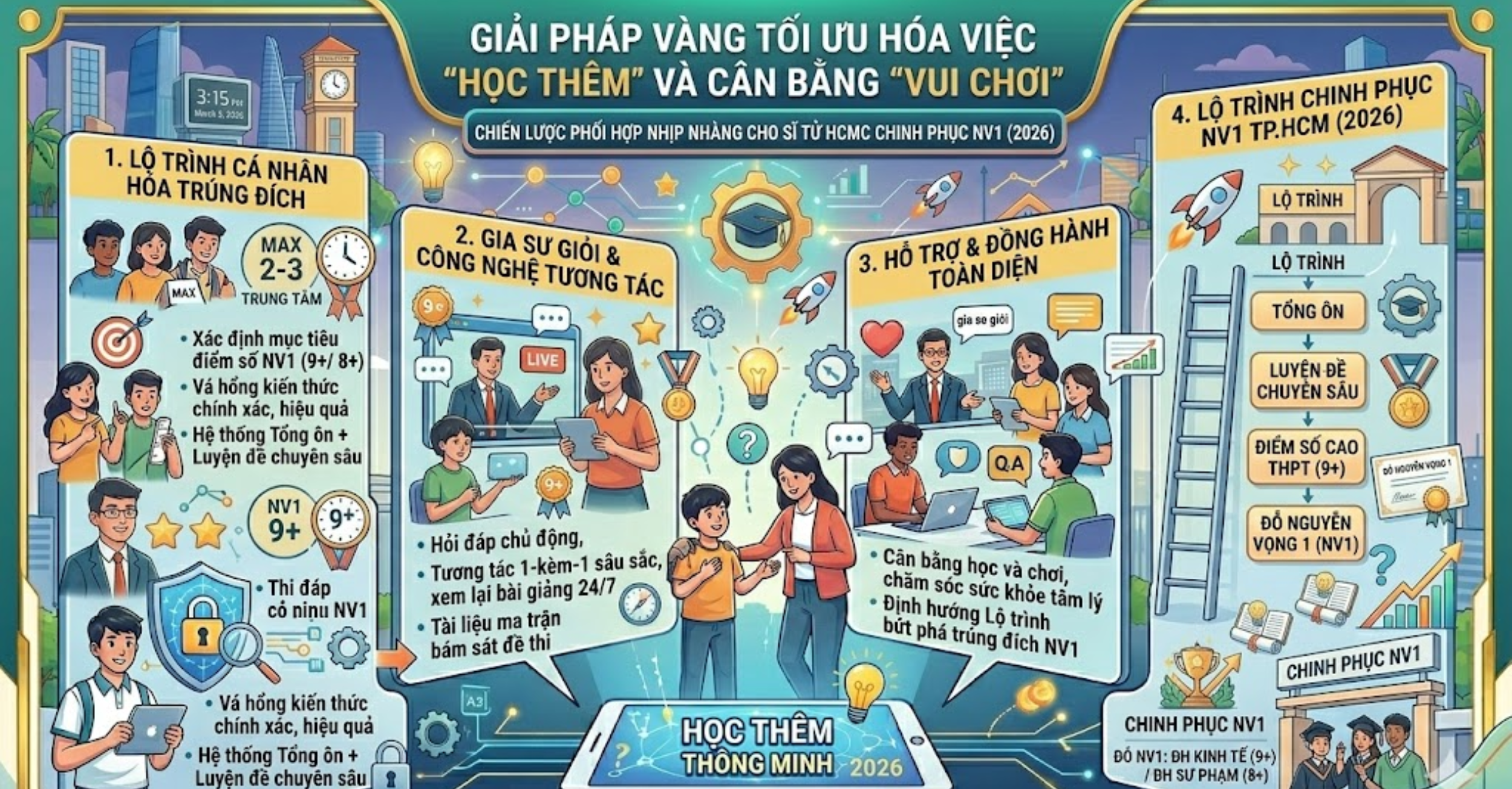 Giải Pháp Vàng Tối Ưu Hóa Việc "Học Thêm" Và Cân Bằng "Vui Chơi"
