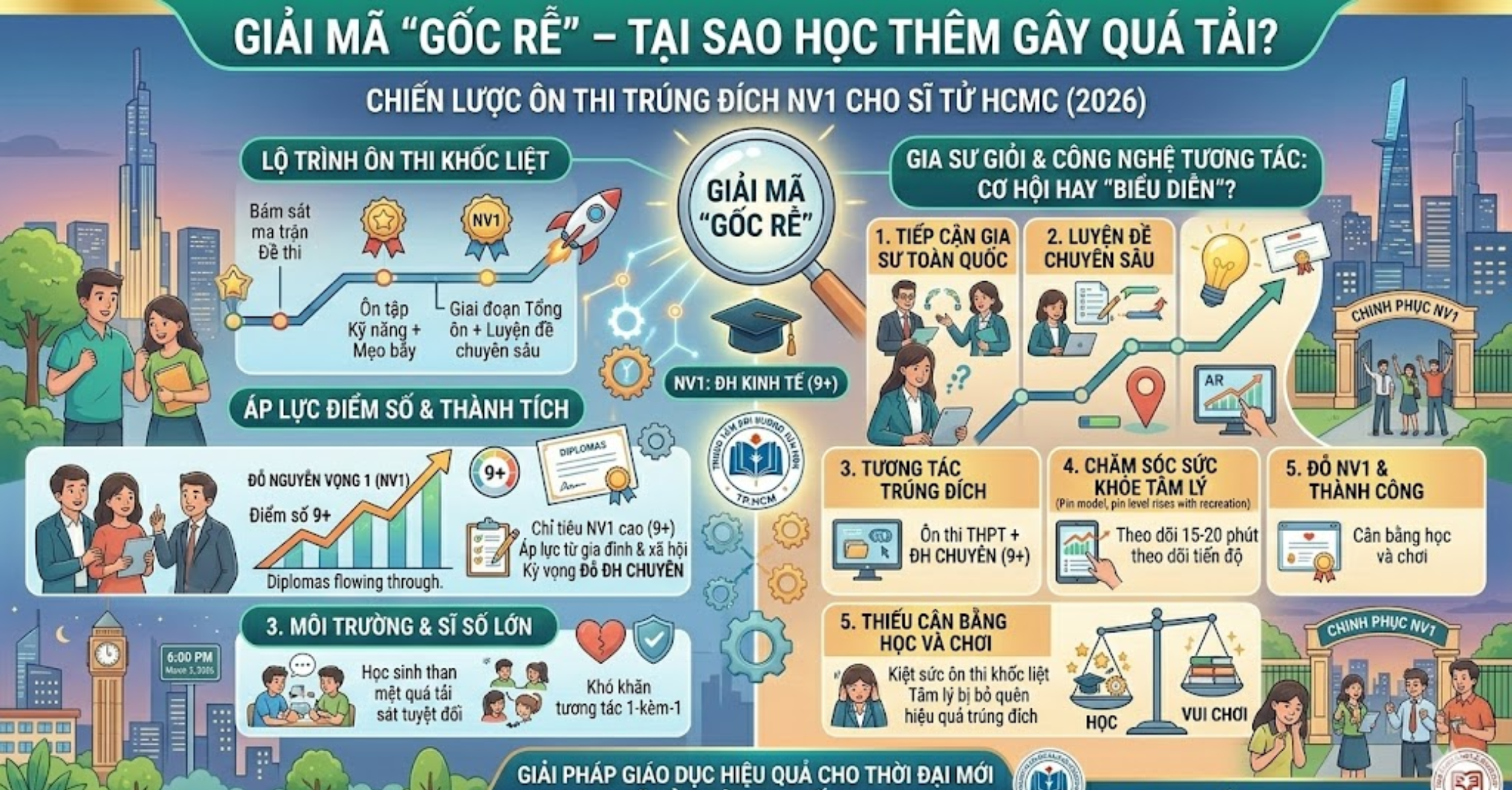 Giải Mã "Gốc Rễ" – Tại Sao Học Thêm Lại Gây Quá Tải?