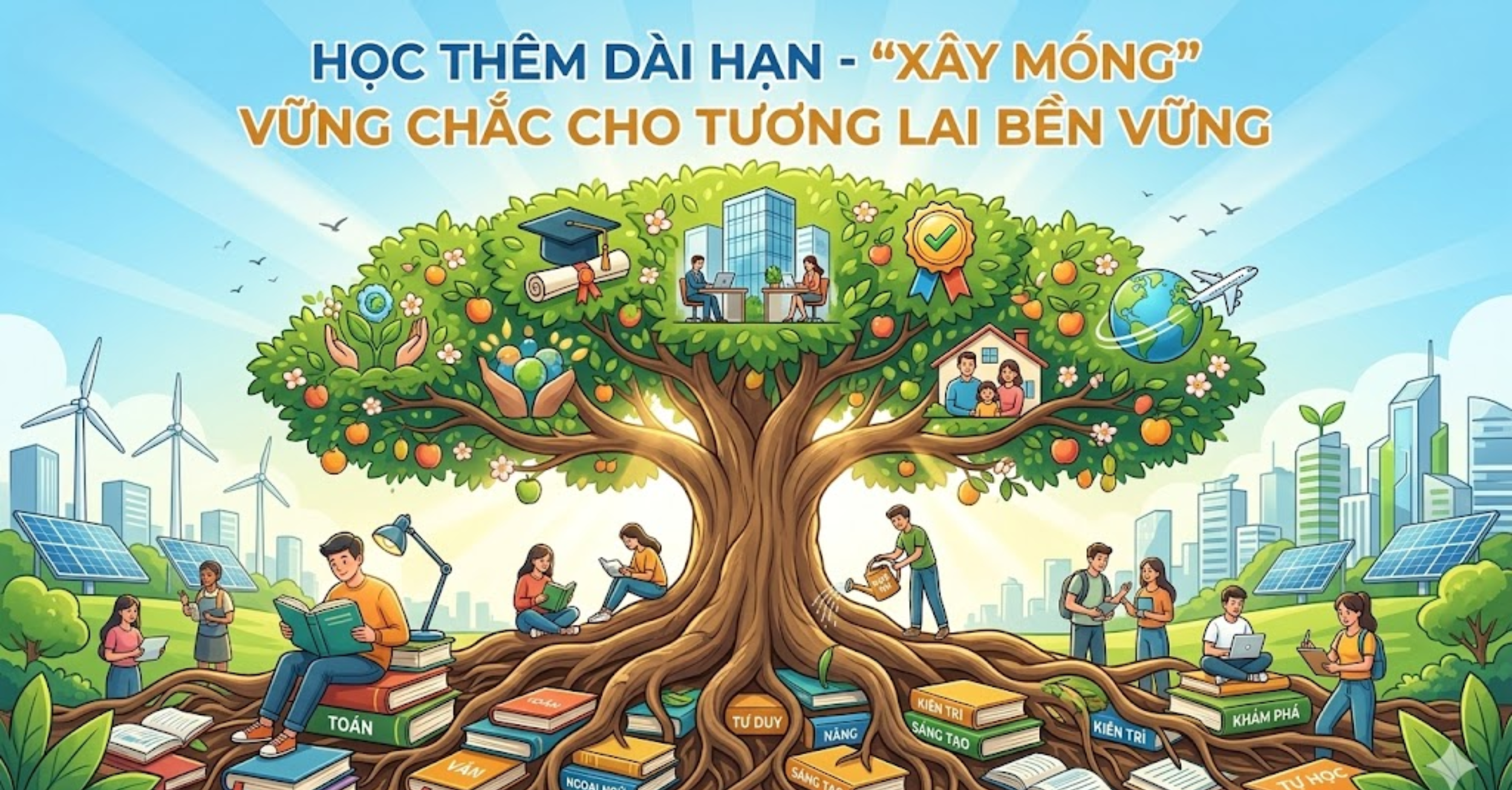 Học Thêm Dài Hạn - "Xây Móng" Vững Chắc Cho Tương Lai Bền Vững