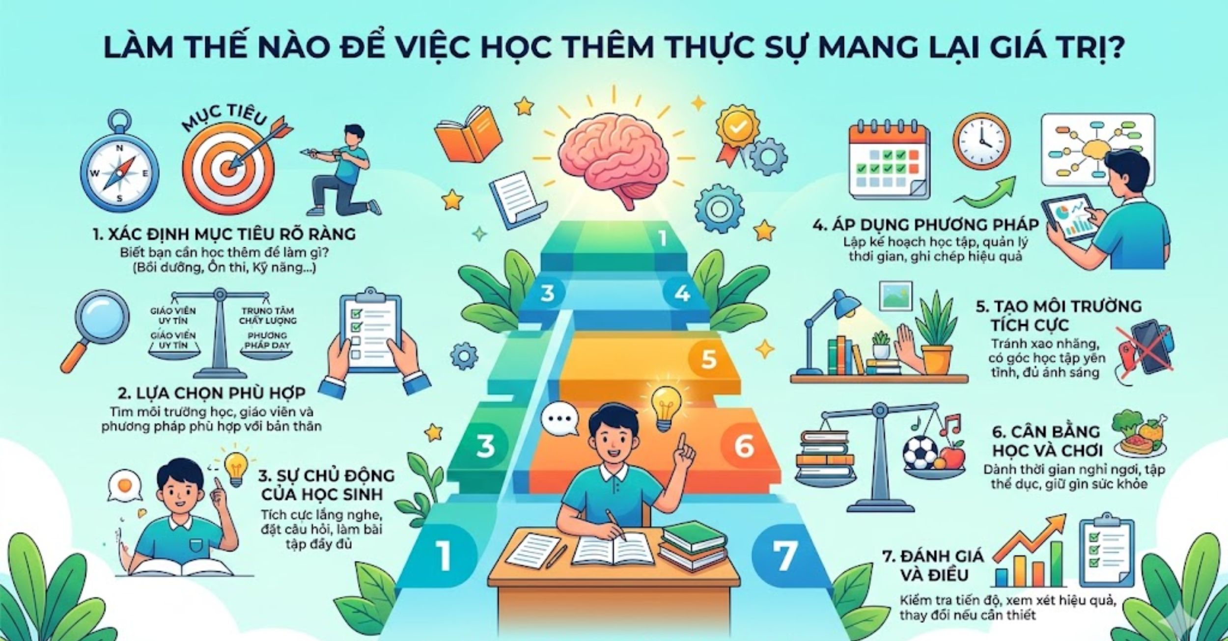 Làm thế nào để việc học thêm thực sự mang lại giá trị?
