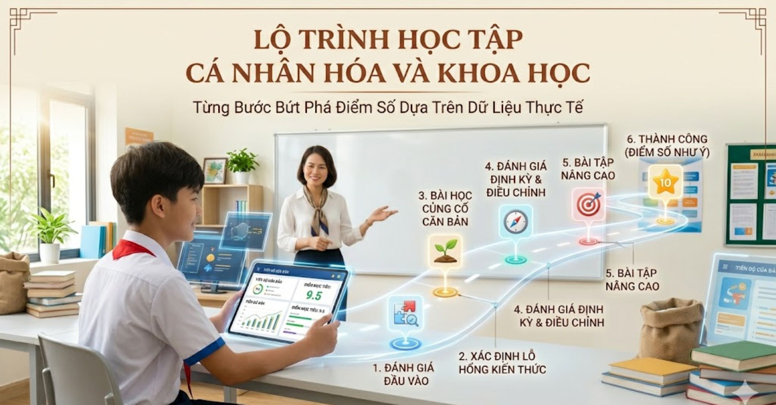 Lộ trình học tập cá nhân hóa và khoa học
