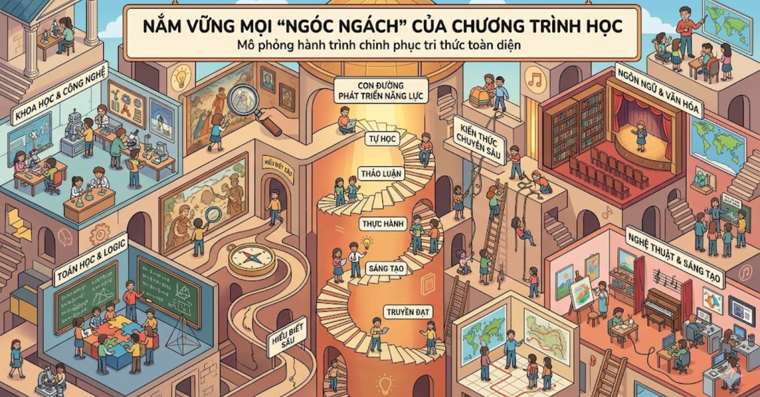Nắm Vững Mọi "Ngóc Ngách" Của Chương Trình Học