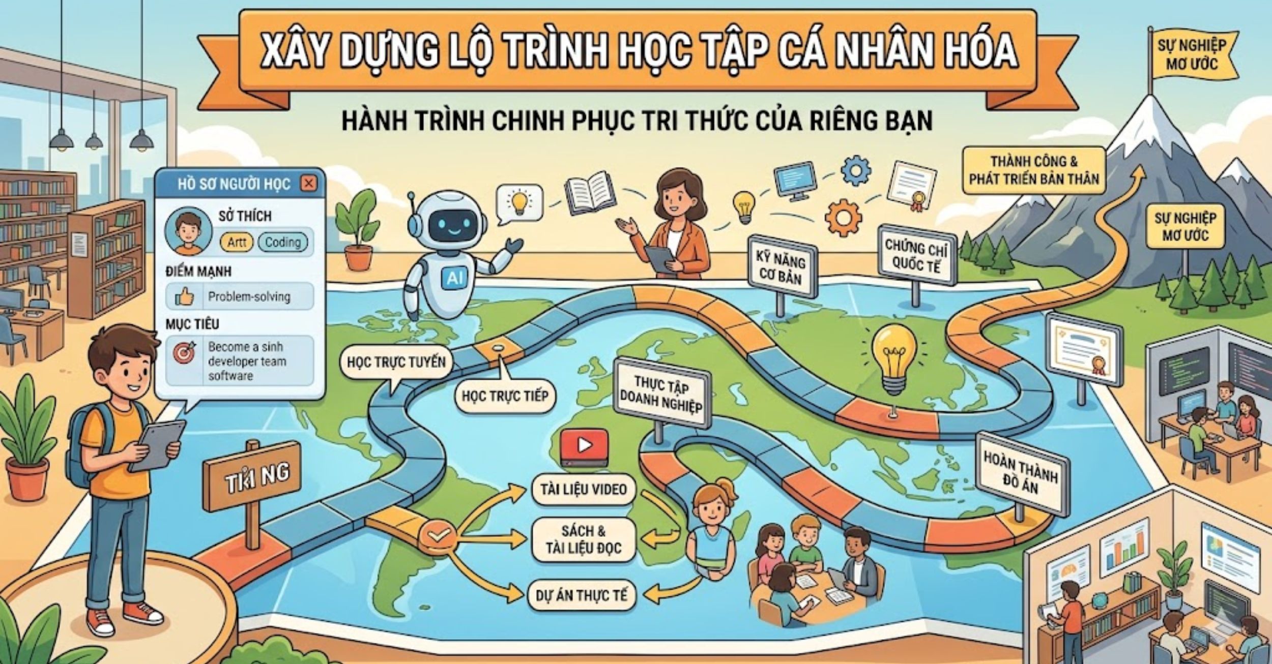 Xây Dựng Lộ Trình Học Tập Cá Nhân Hóa