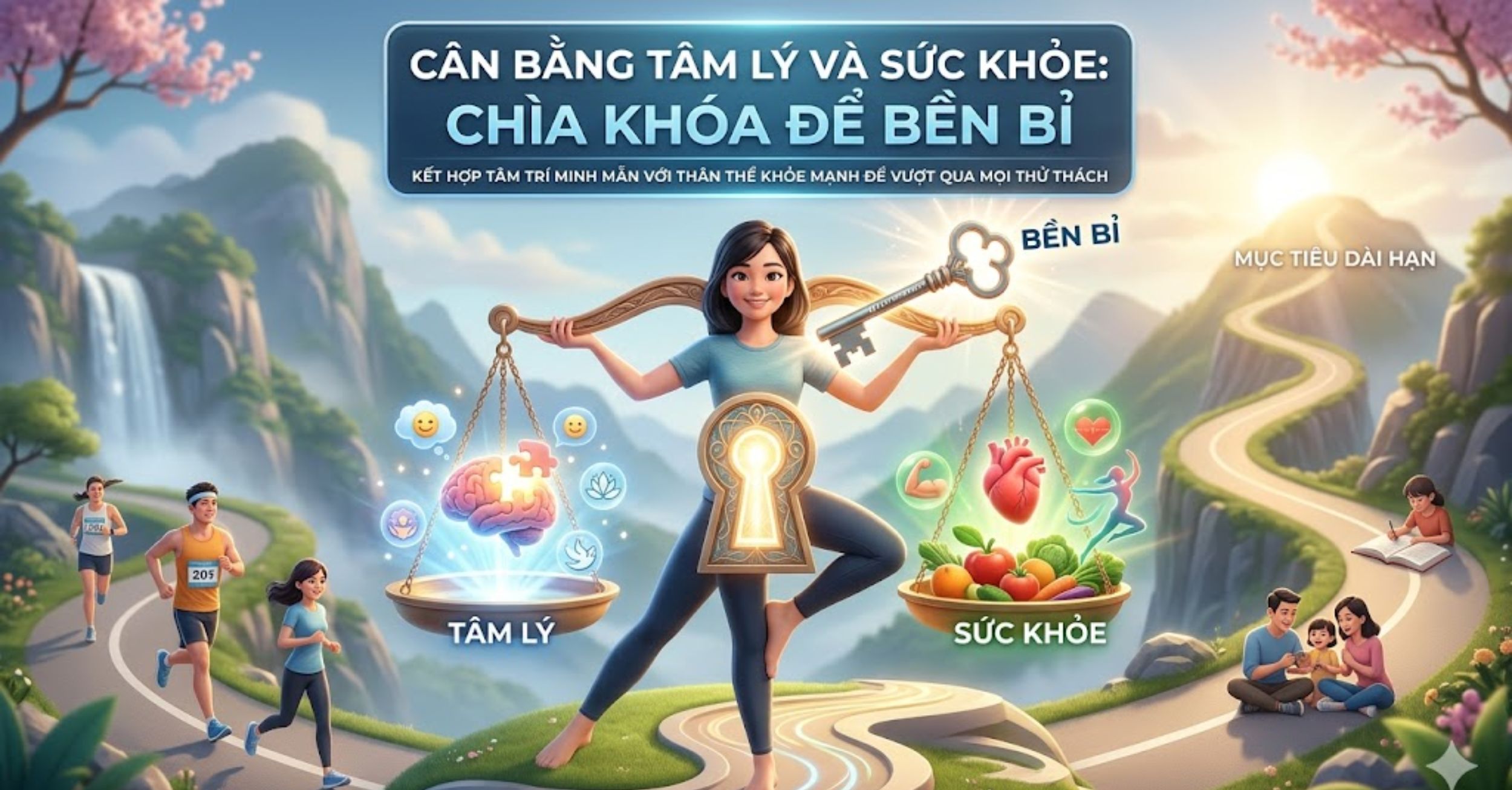 Cân bằng tâm lý và sức khỏe: Chìa khóa để bền bỉ