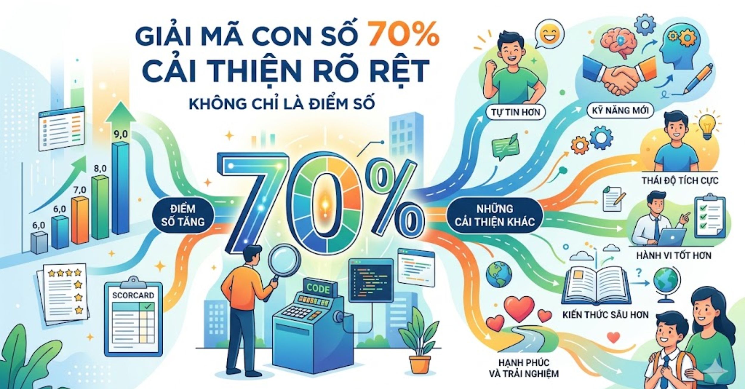 Giải Mã Con Số 70% Cải Thiện Rõ Rệt: Không Chỉ Là Điểm Số