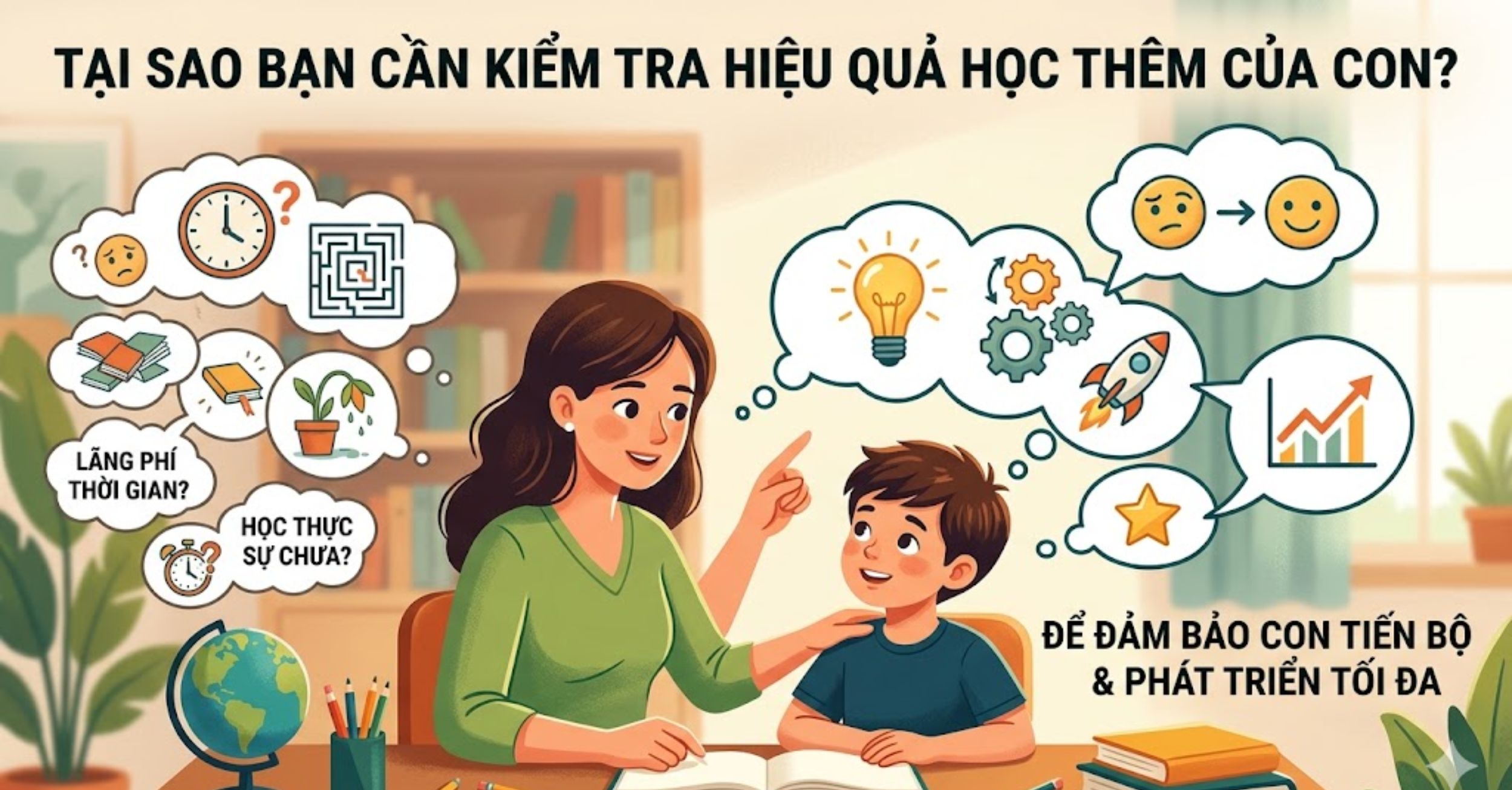 Tại Sao Bạn CẦN Kiểm Tra Hiệu Quả Học Thêm Của Con?